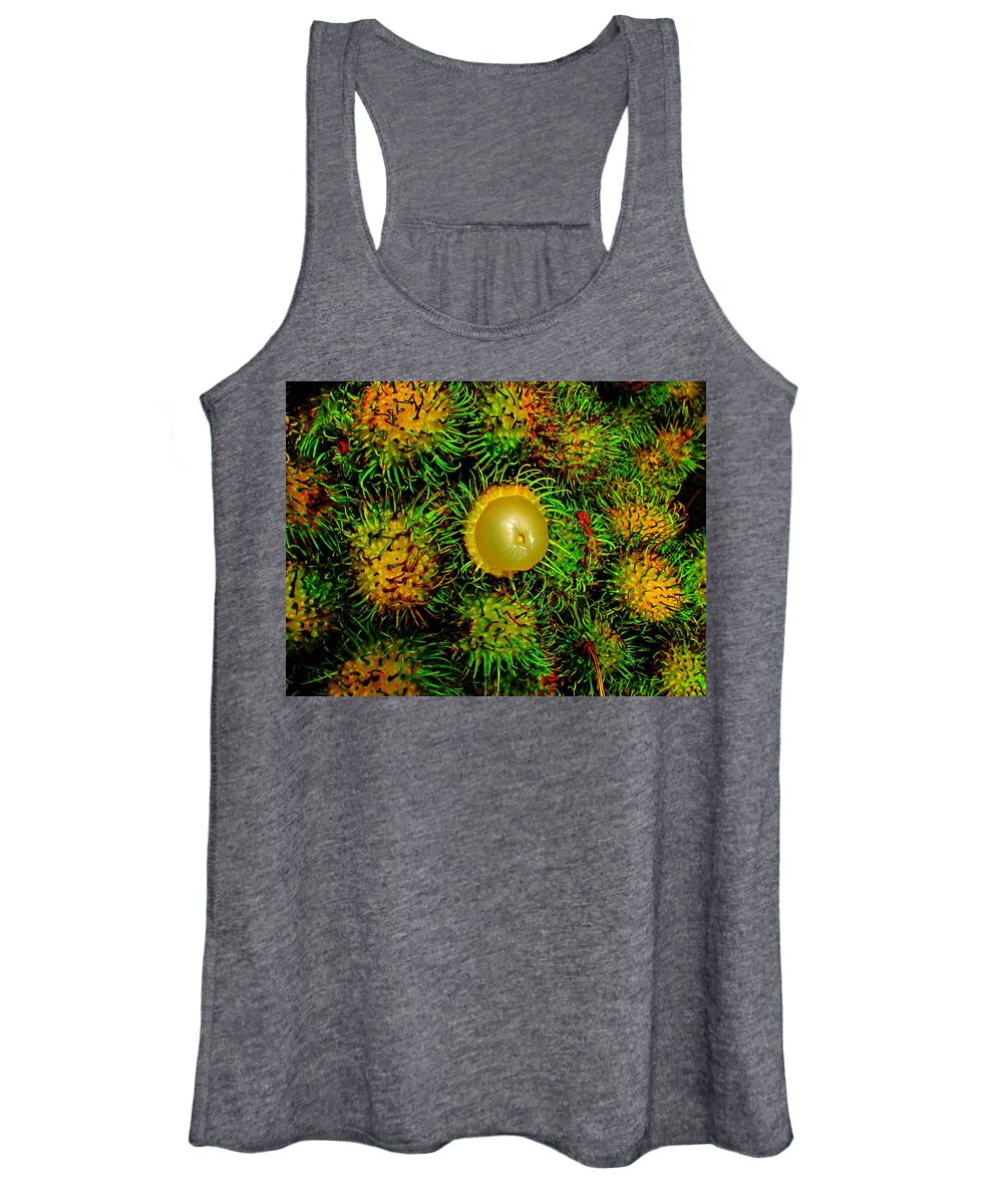  Women's Tank Top featuring the photograph Fruit of SE Asia by Duncan Davies