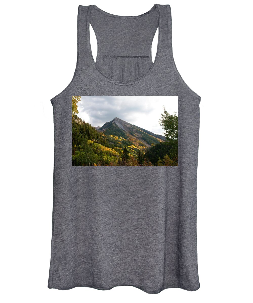 Storm Women's Tank Top featuring the photograph Gathering Storm by Julia McHugh