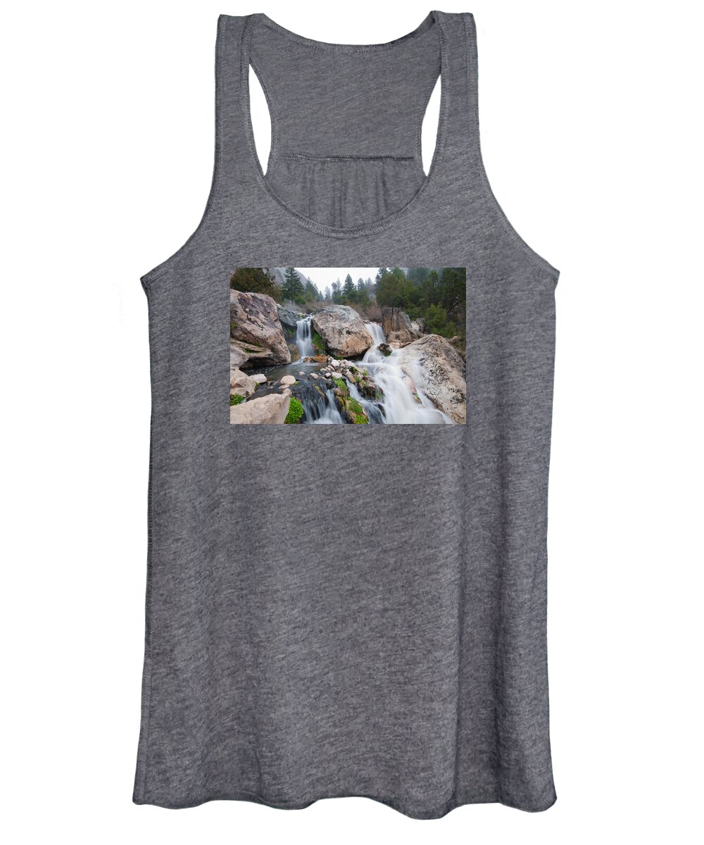 Hot Springs Women's Tank Top featuring the photograph Goldbug Hot Springs by Jedediah Hohf