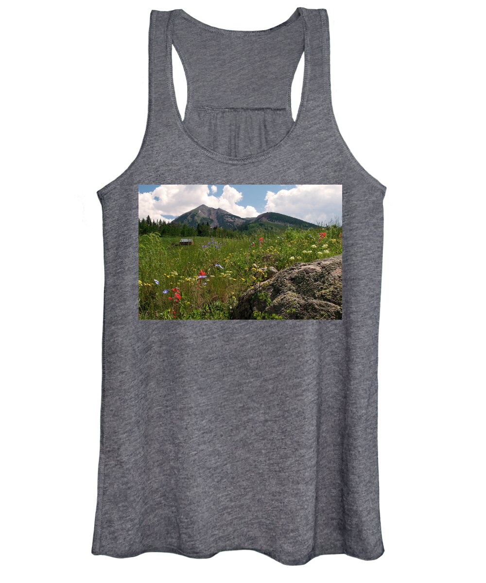 Colorado Women's Tank Top featuring the photograph Gothic Summer by Julia McHugh