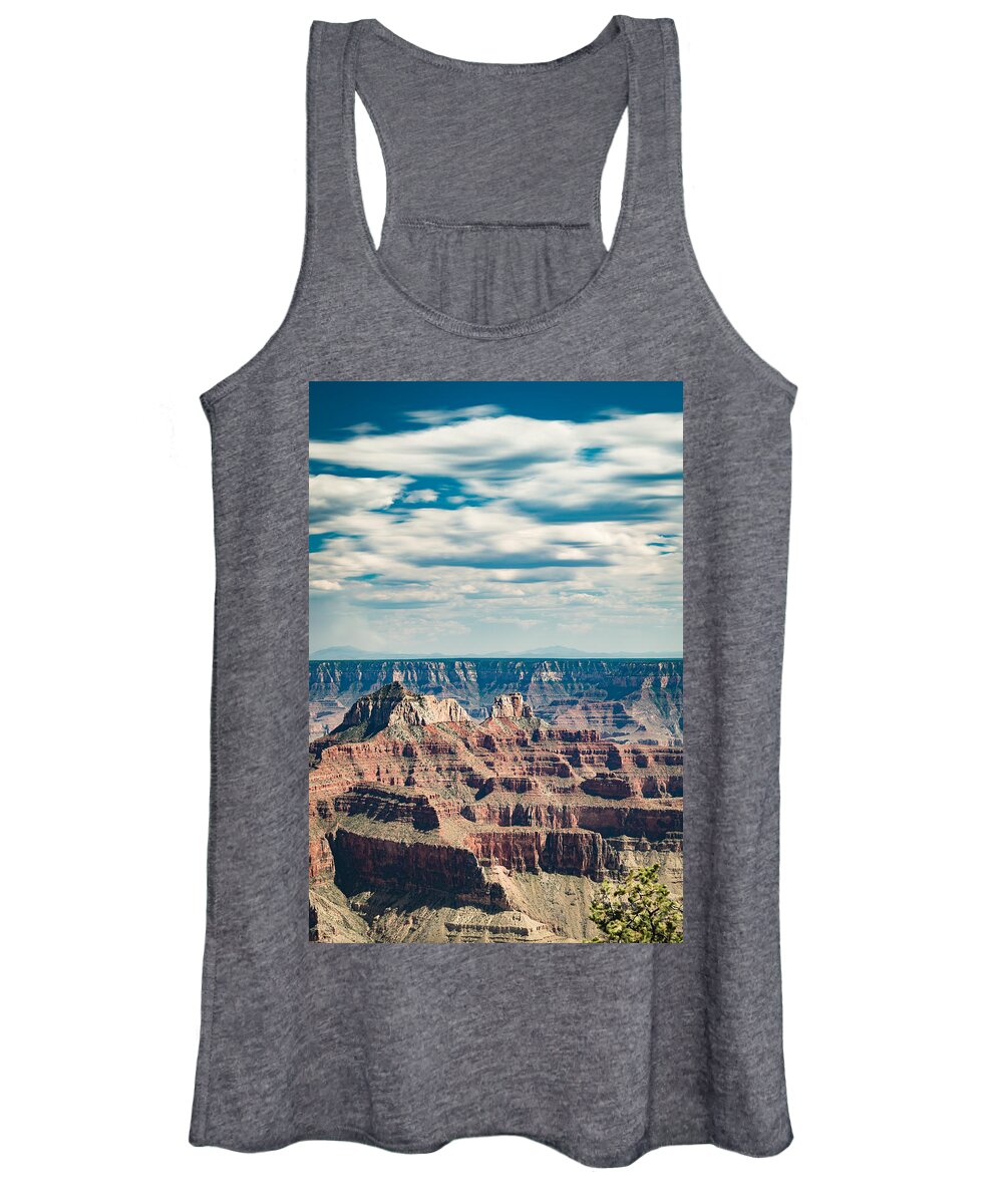 Arizona Women's Tank Top featuring the photograph Grand Canyon North Rim 1 by Mati Krimerman