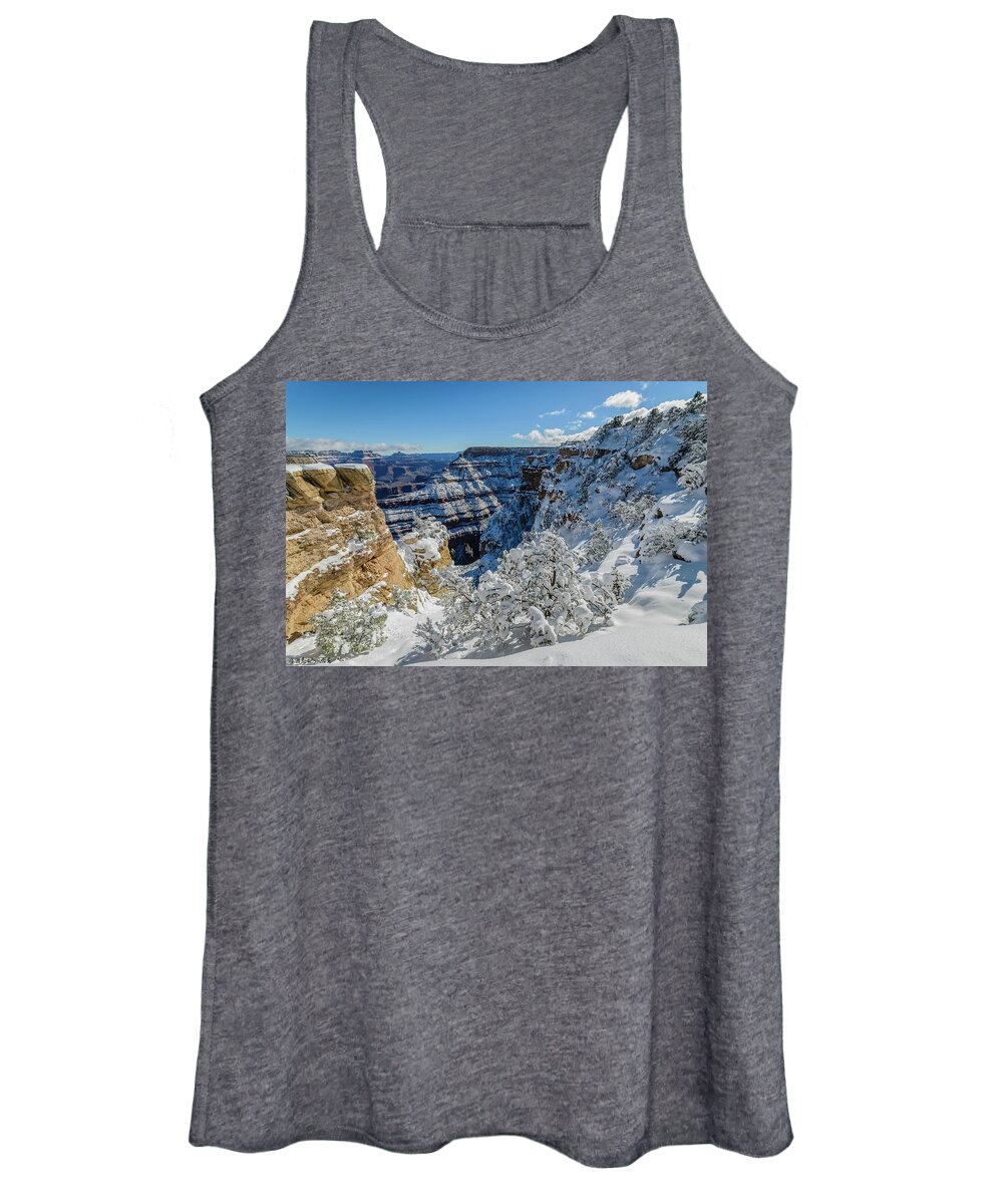 Grand Canyon Women's Tank Top featuring the photograph Grand Cayon by Mike Ronnebeck