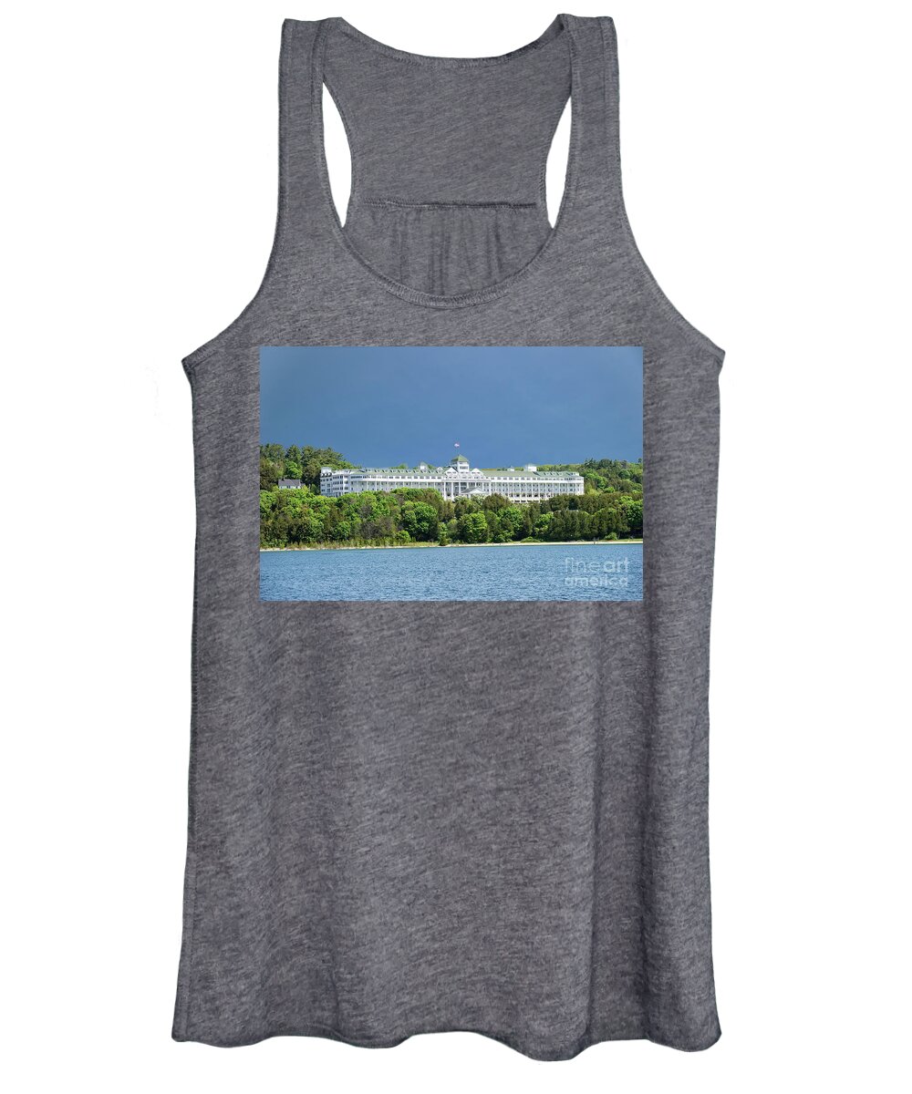 Sky Women's Tank Top featuring the photograph Grand Hotel by Ed Taylor