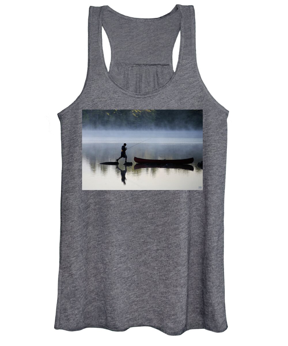Fisherman Women's Tank Top featuring the photograph Had Enough by John Meader