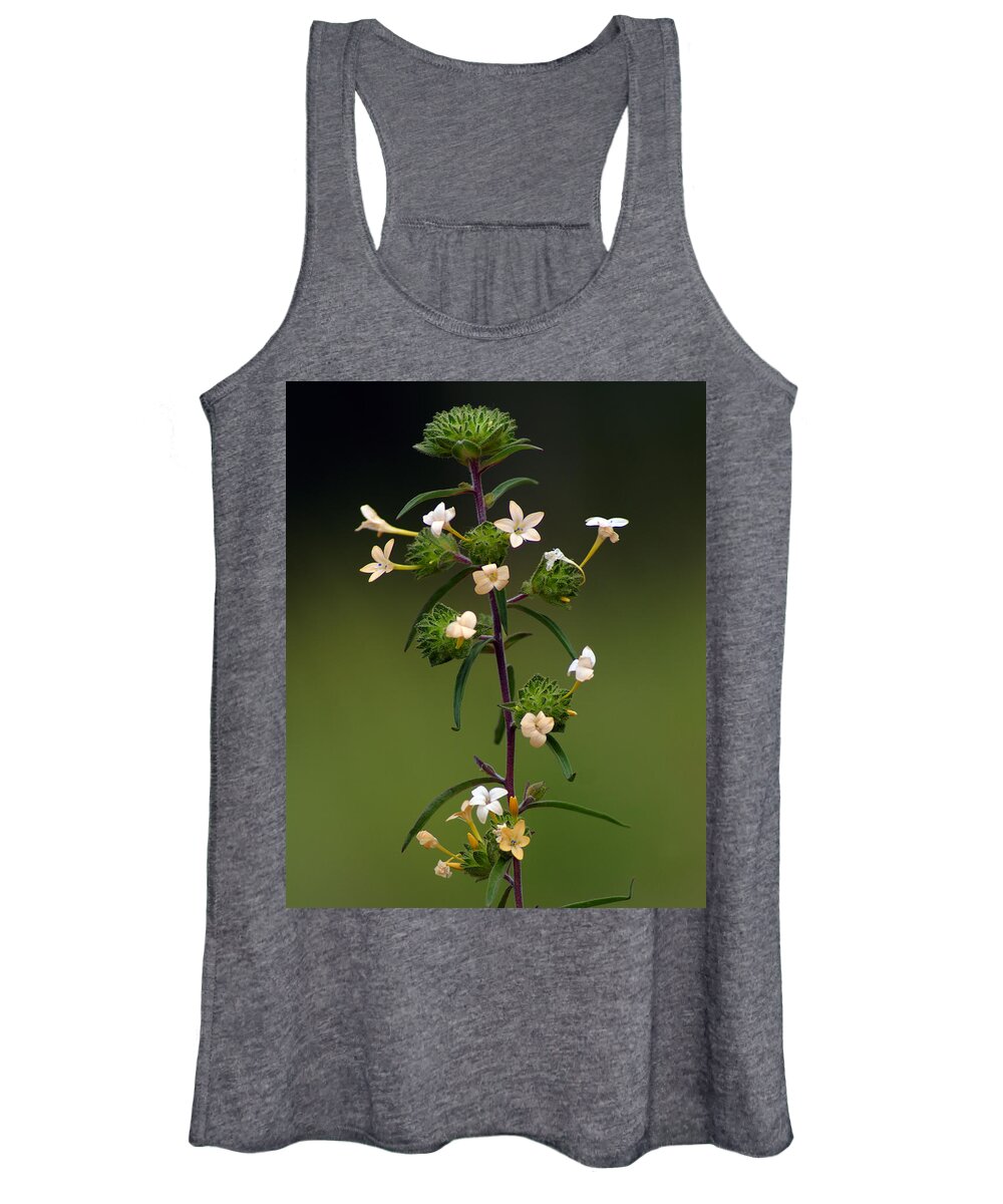 Nature Women's Tank Top featuring the photograph Happy Flowers by Ben Upham III