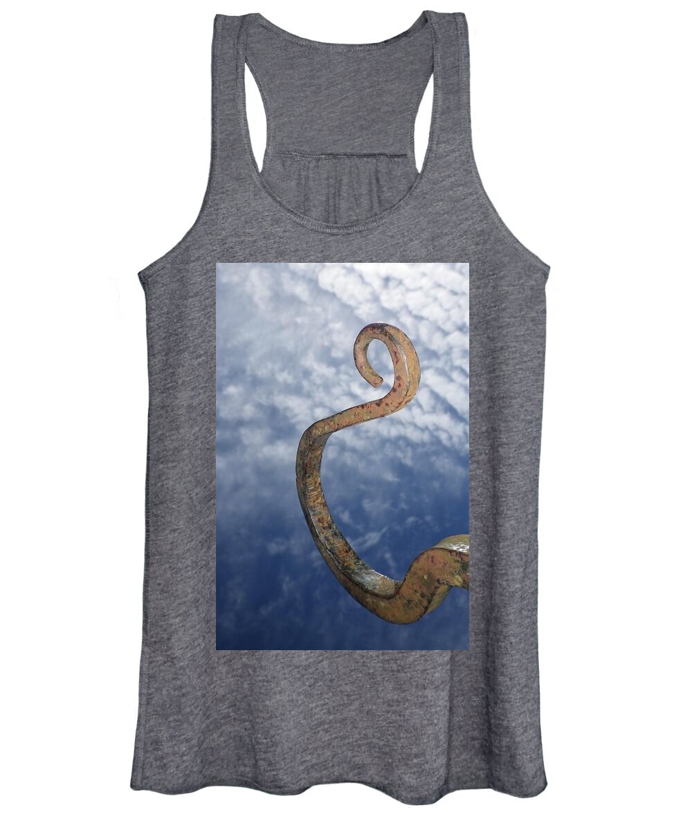 Sky Women's Tank Top featuring the photograph Heavenly Sky Hook by Richard Brookes