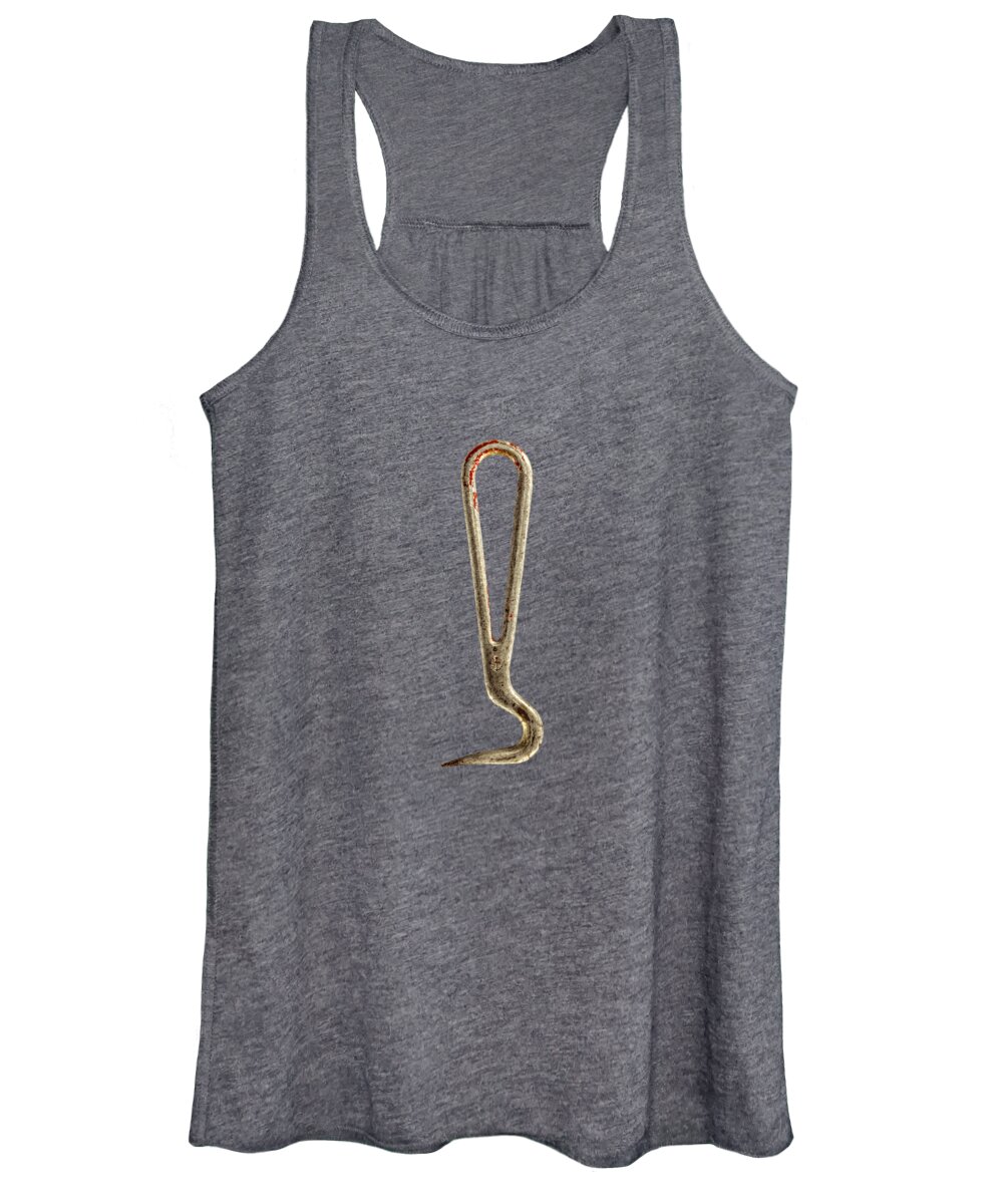Metal Women's Tank Top featuring the photograph Hoof Pick by YoPedro