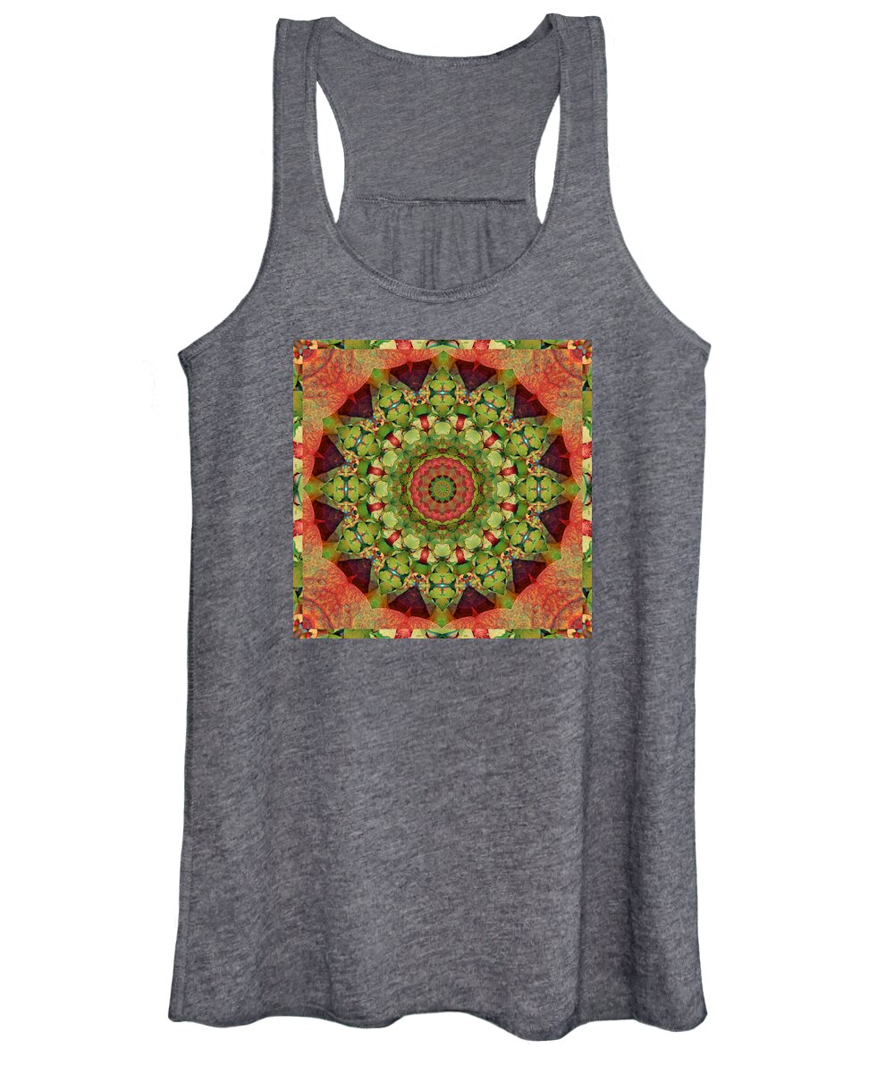 Mandalas Women's Tank Top featuring the photograph Illumination by Bell And Todd