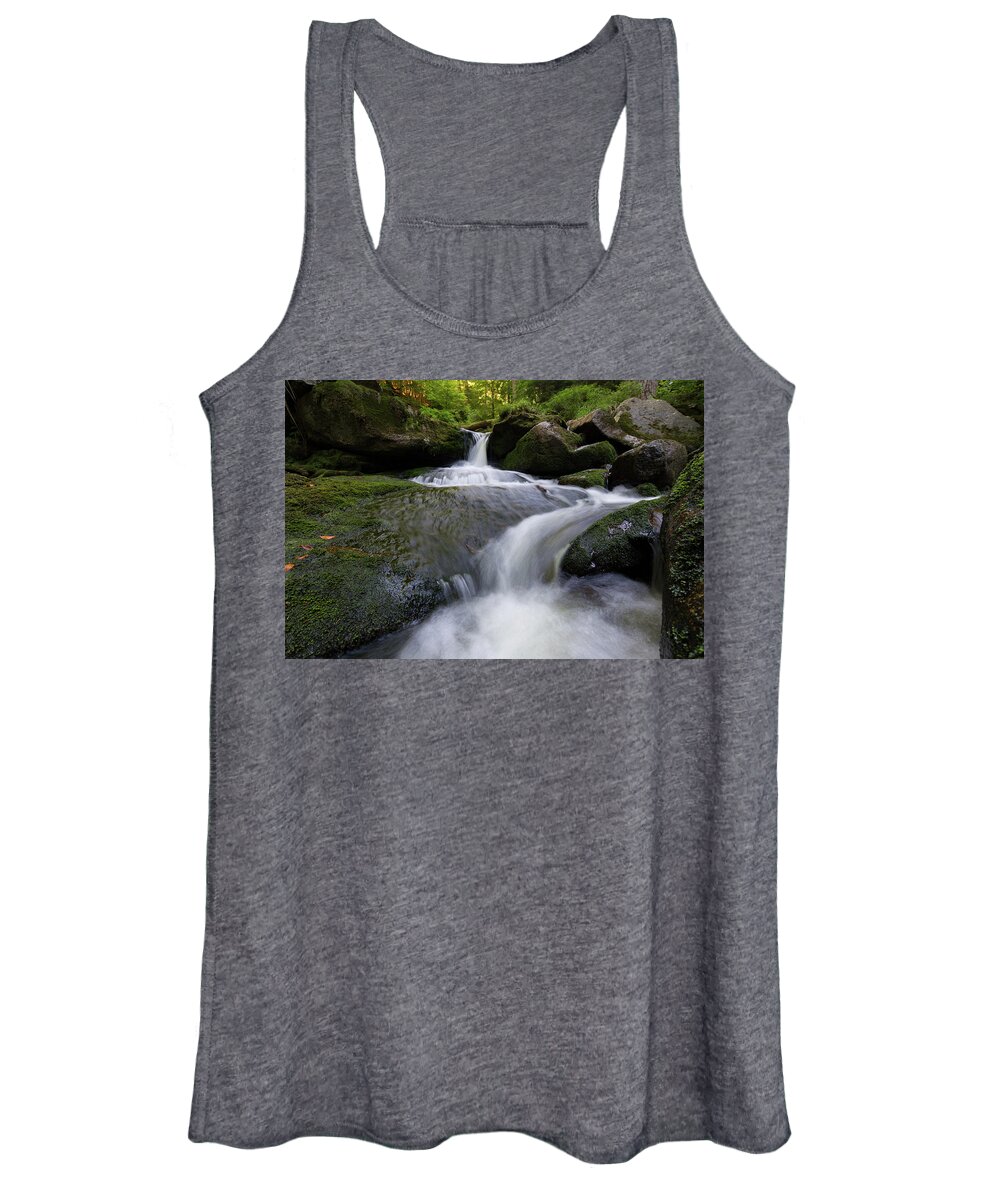 Ilse Women's Tank Top featuring the photograph Ilse, Harz by Andreas Levi