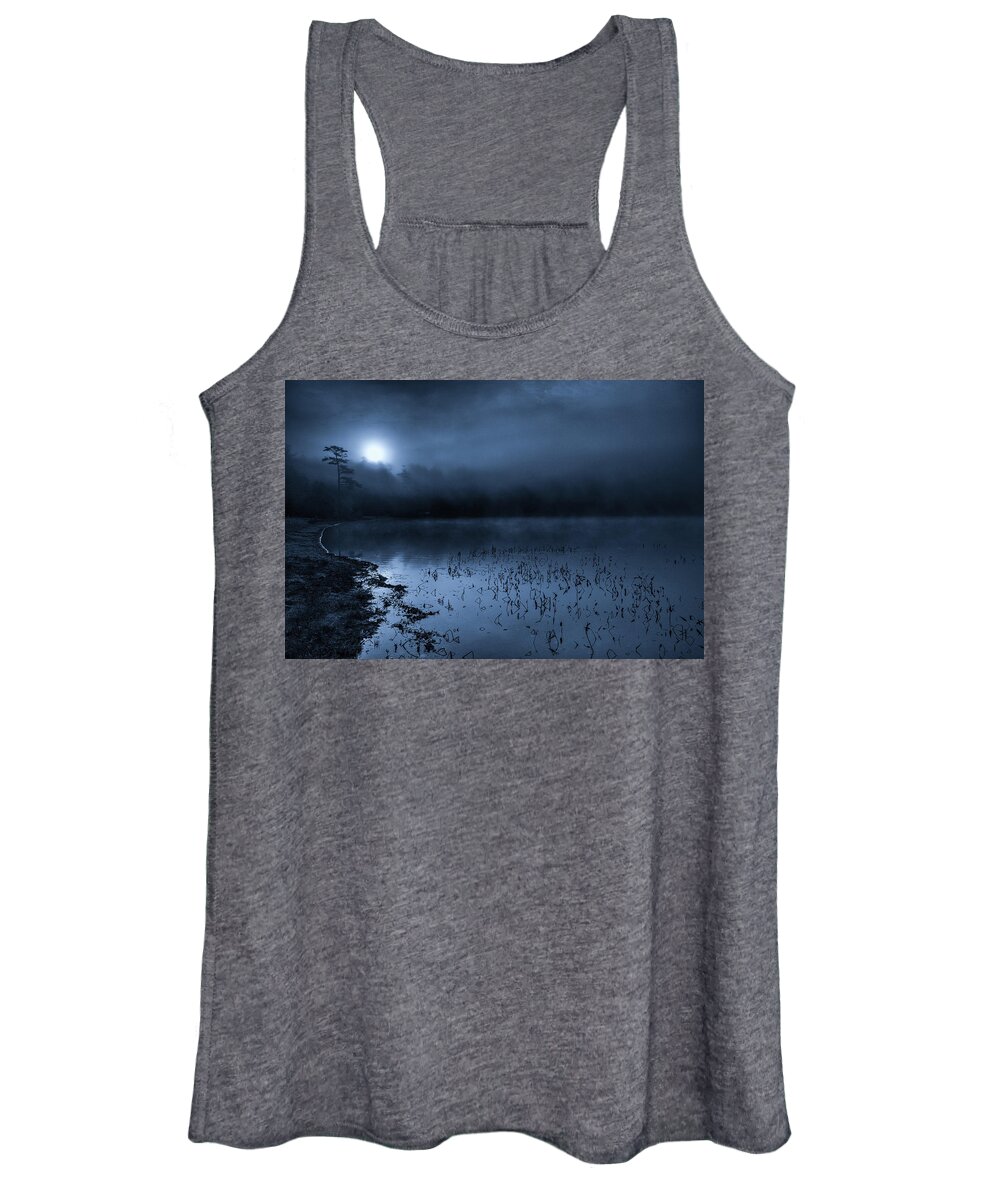 Night Women's Tank Top featuring the photograph In Nightmares by Rob Davies