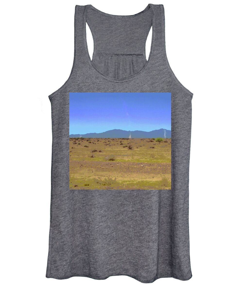 Arizona Women's Tank Top featuring the photograph Invitation to the Dance by Judy Kennedy