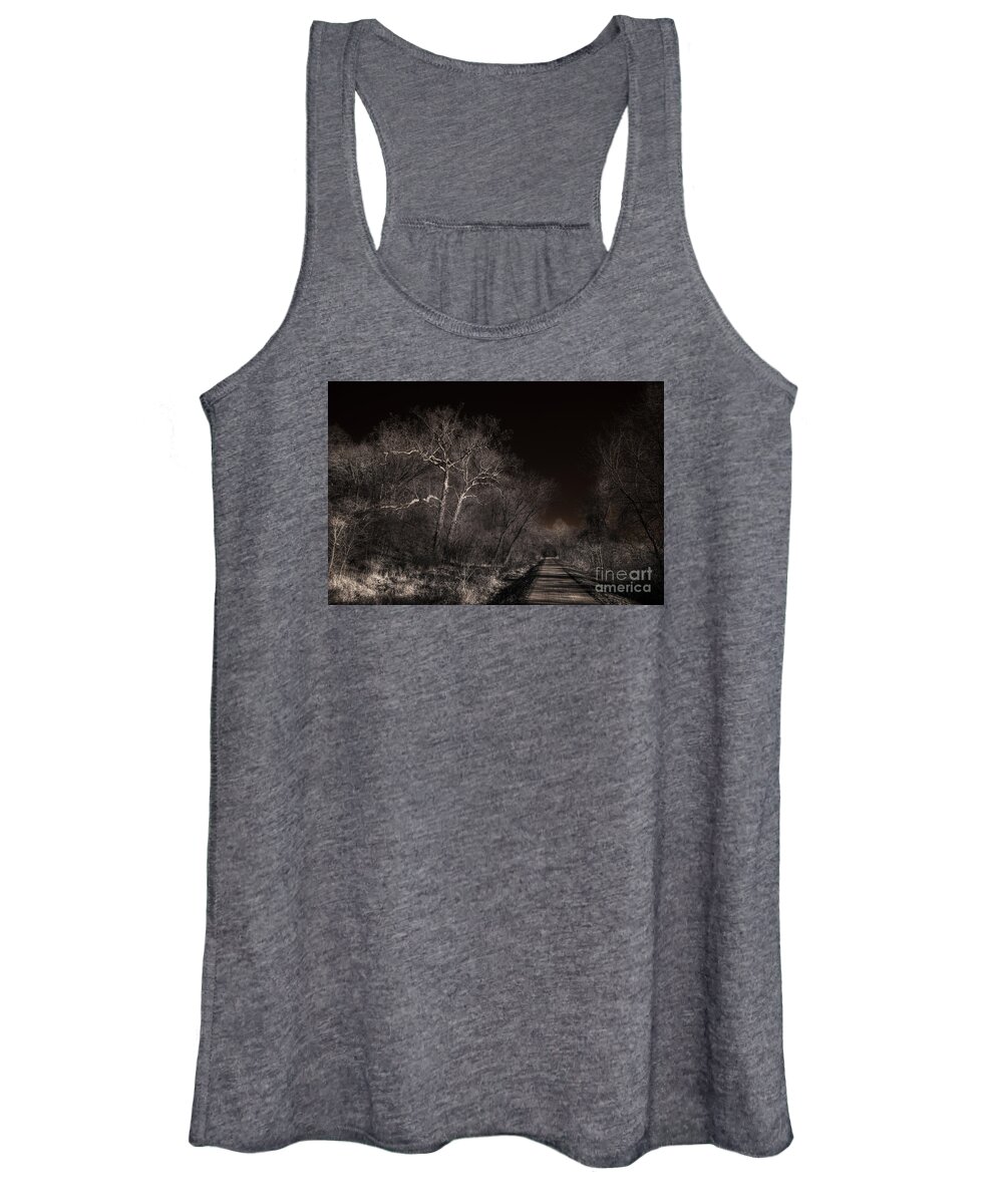 Katy Sycamores Women's Tank Top featuring the digital art Katy Sycamores by William Fields