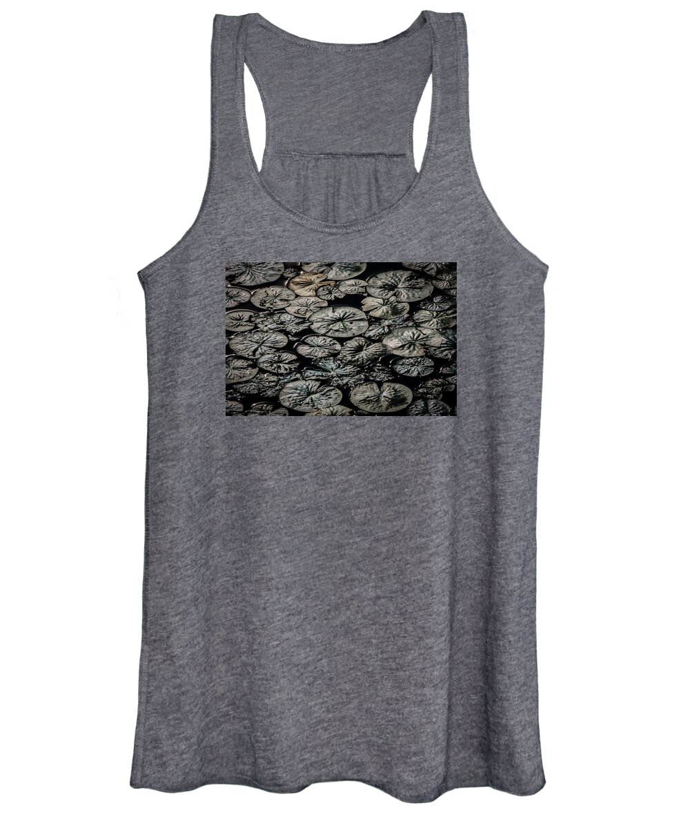 Art Women's Tank Top featuring the photograph Lily Pad by Gary Migues
