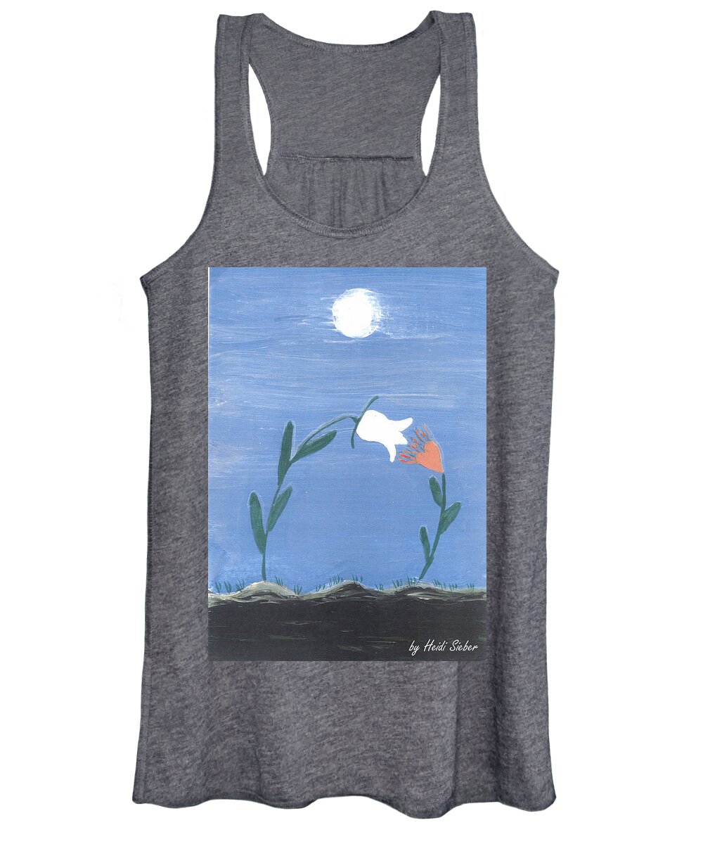 Magnetism Love Women's Tank Top featuring the painting Magnetism love by Heidi Sieber