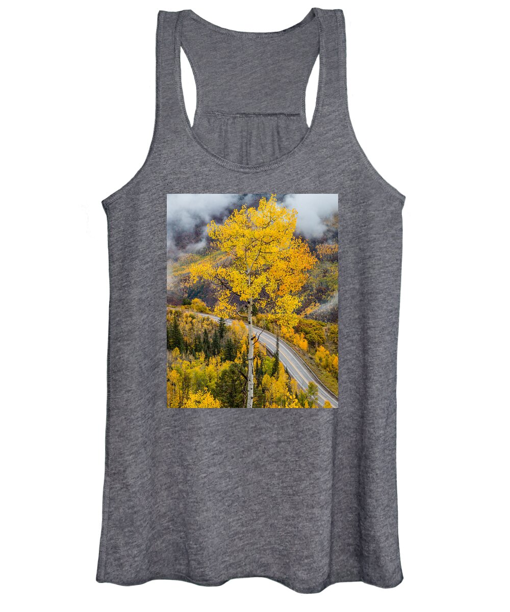 Art Women's Tank Top featuring the photograph McClure Pass by Gary Migues