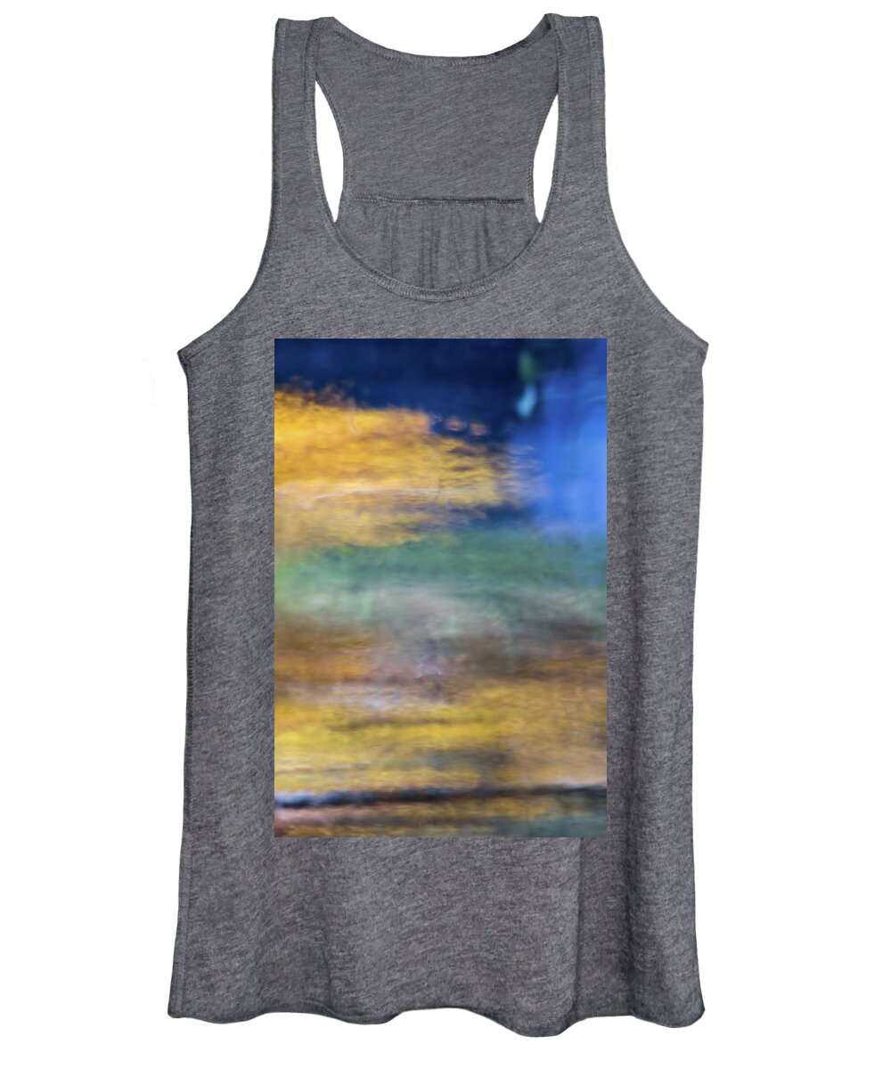 Yosemite Women's Tank Top featuring the photograph Merced River Reflections 12 by Larry Marshall
