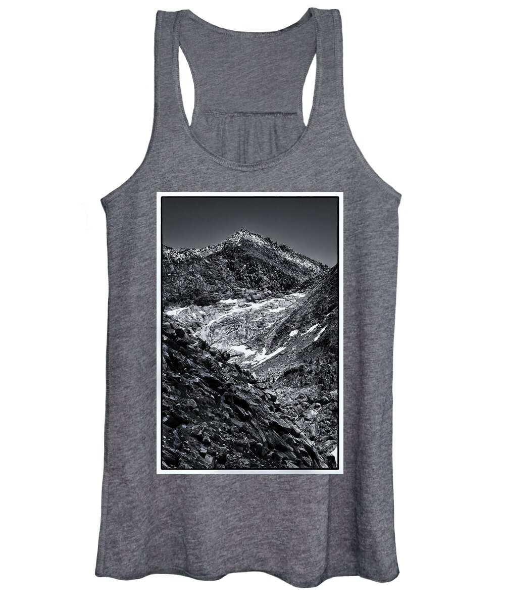 Mountain Women's Tank Top featuring the photograph Mineral King Sequoia National Park by Lawrence Knutsson