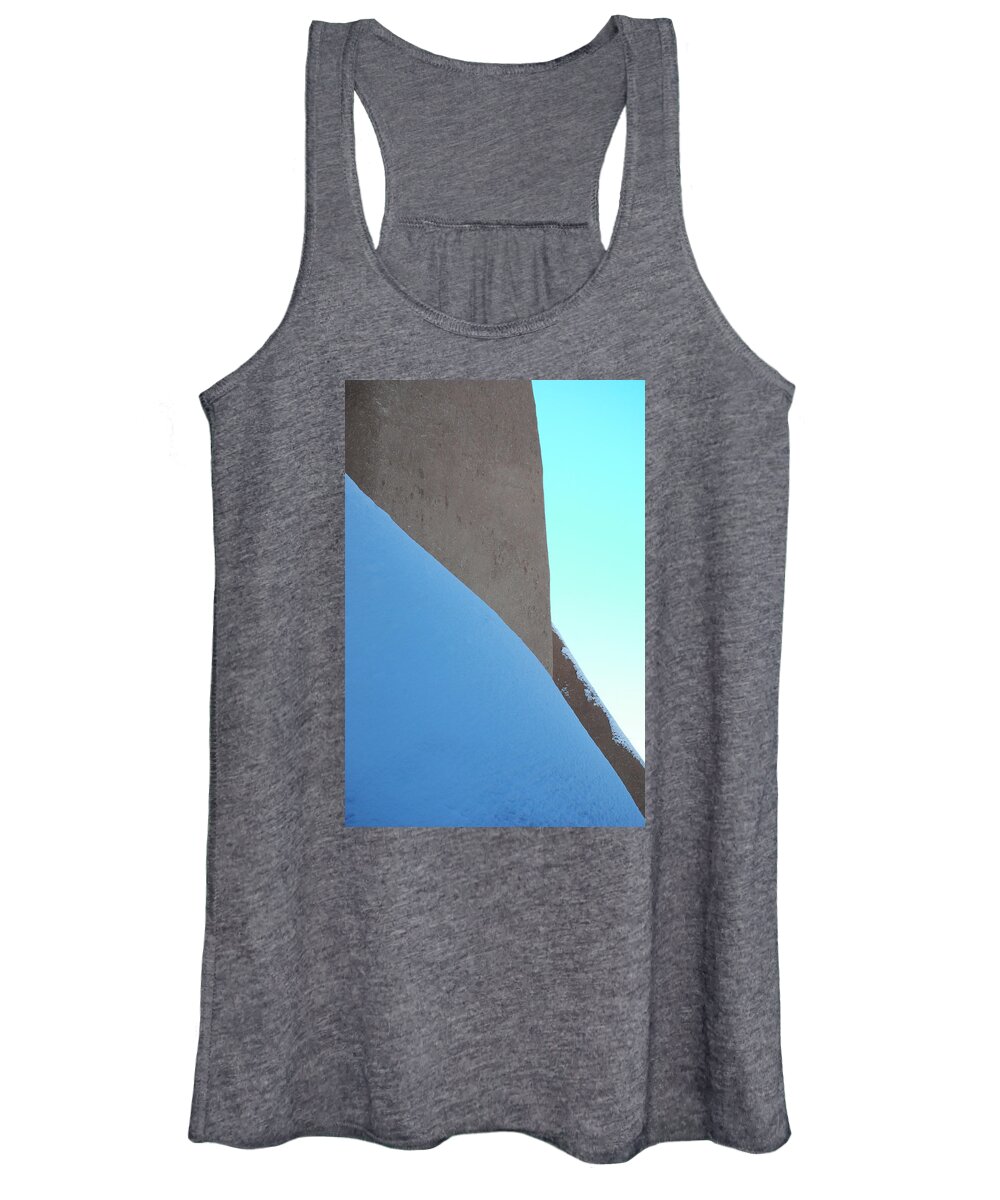 Taos Women's Tank Top featuring the photograph Mission Slopes by Glory Ann Penington