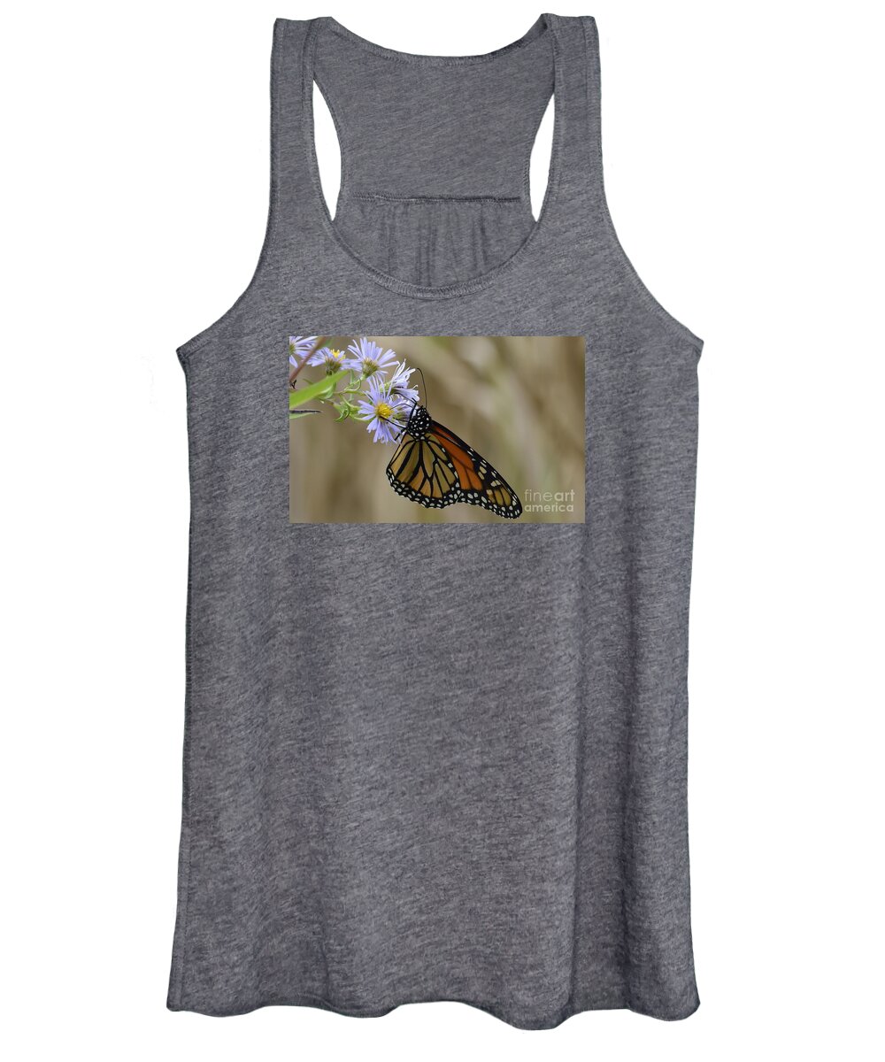High Virginia Images Women's Tank Top featuring the photograph Monarch 2015 by Randy Bodkins