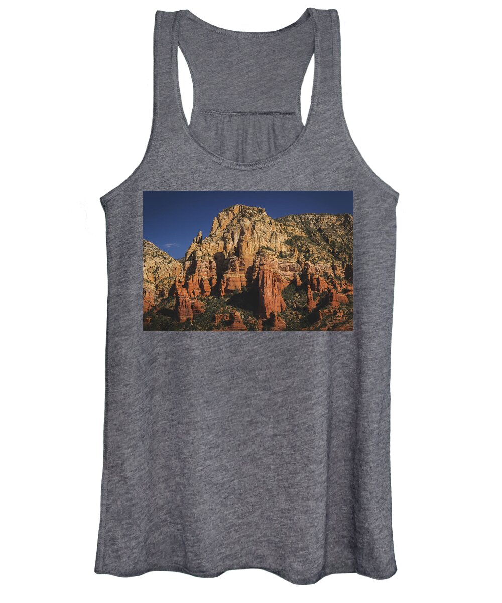 Arizona Women's Tank Top featuring the photograph Mormon Canyon Details by Andy Konieczny