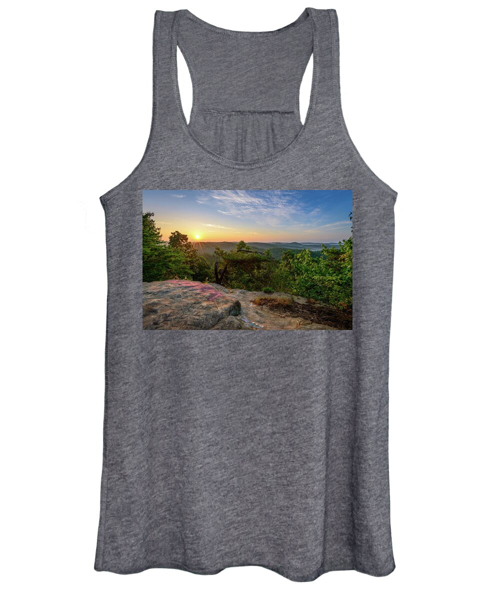 Kentucky Women's Tank Top featuring the photograph Morning Colors by Michael Scott