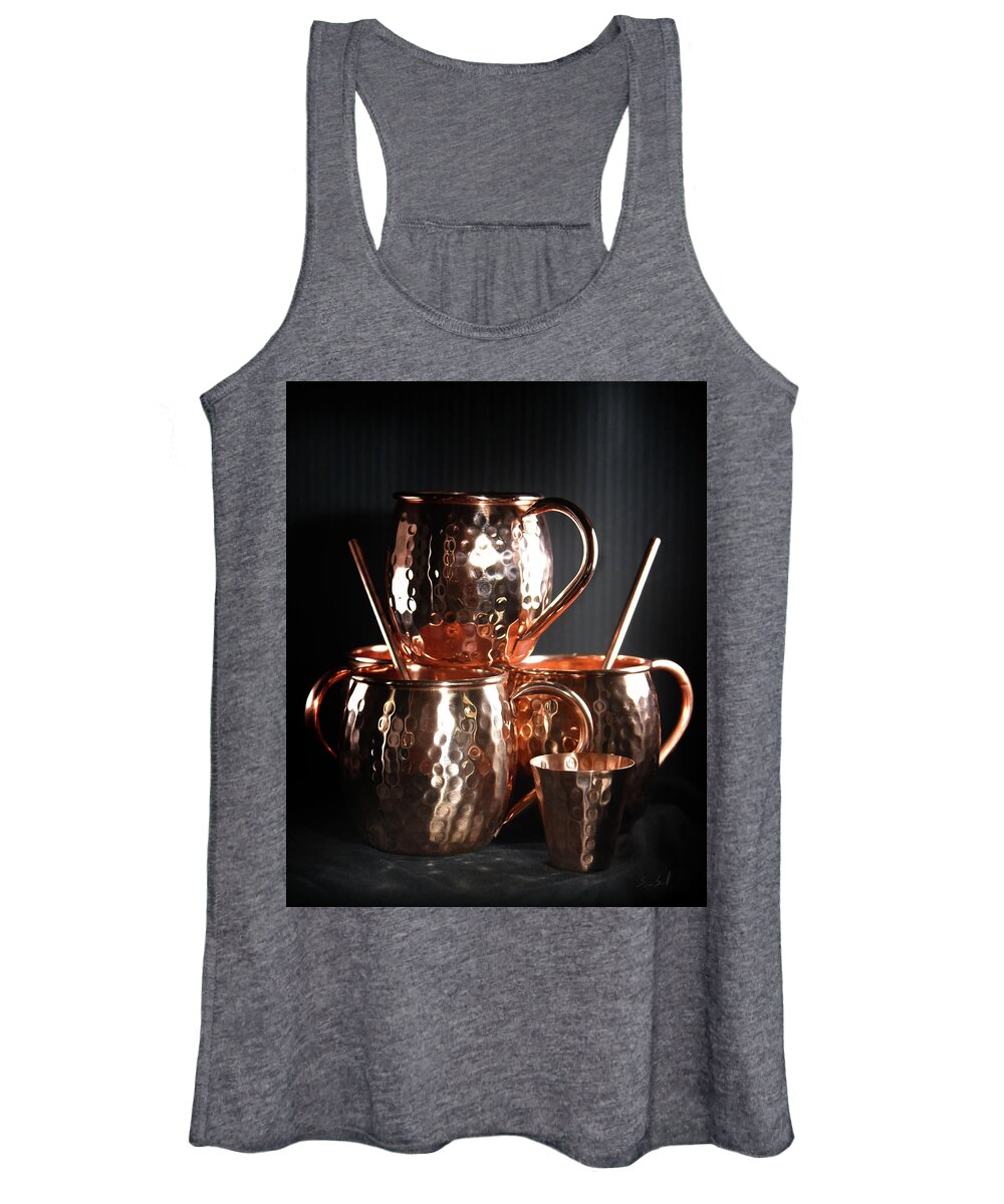 Moscow Mule Women's Tank Top featuring the photograph Moscow Mule Set by Sean Seal