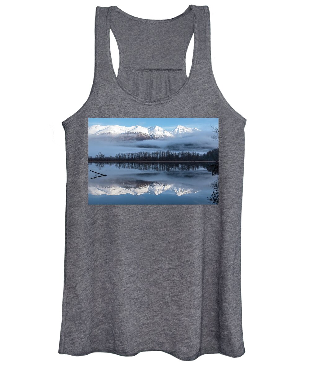 Mosquito Lake Women's Tank Top featuring the photograph Mosquito Lake by David Kirby