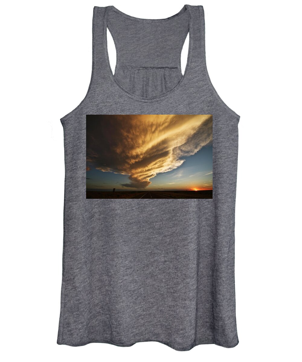 New Mexico Women's Tank Top featuring the photograph New Mexico Structure by Ryan Crouse