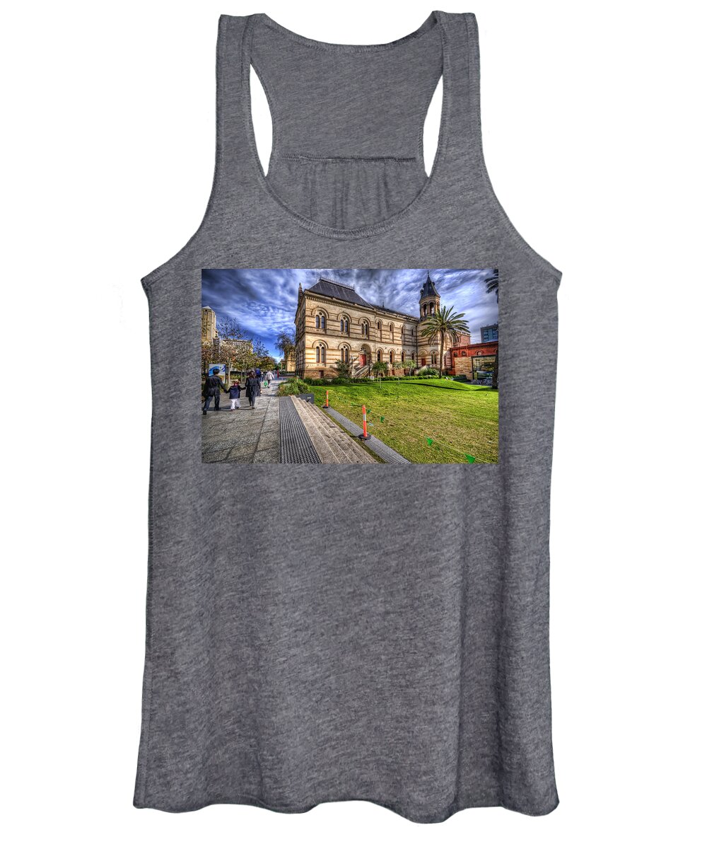 City Women's Tank Top featuring the photograph North Terrace by Wayne Sherriff