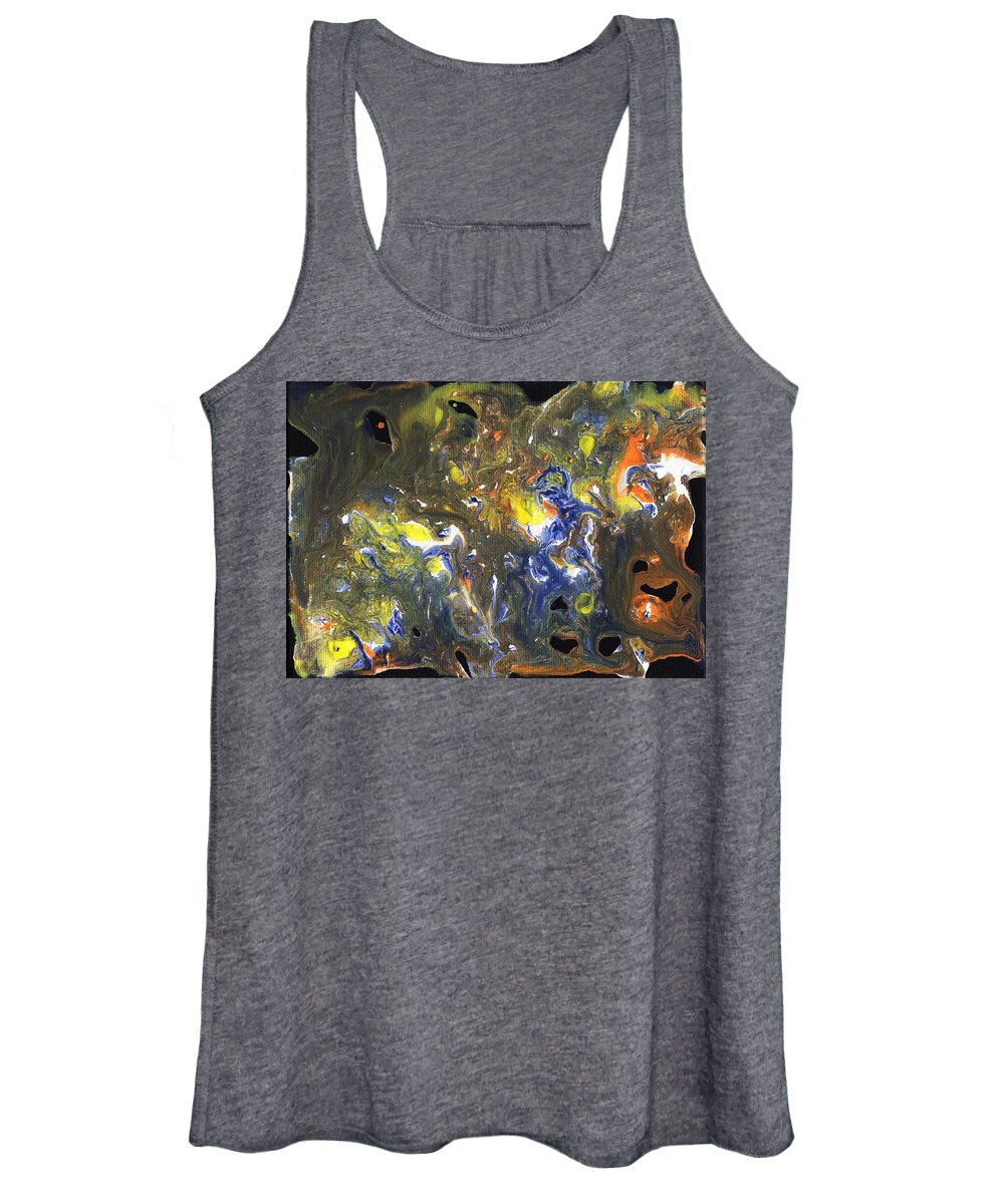 Perdition Women's Tank Top featuring the painting Perdition by Phil Strang