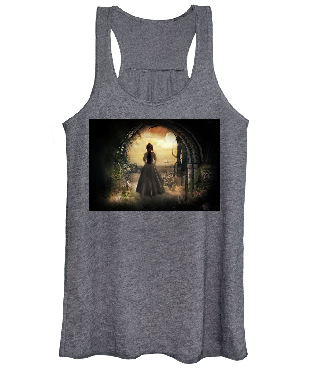  Women's Tank Top featuring the photograph Oh Boatman by Cybele Moon