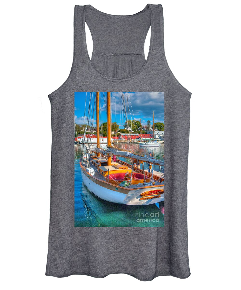 Seascape Women's Tank Top featuring the photograph Olad by Steve Brown