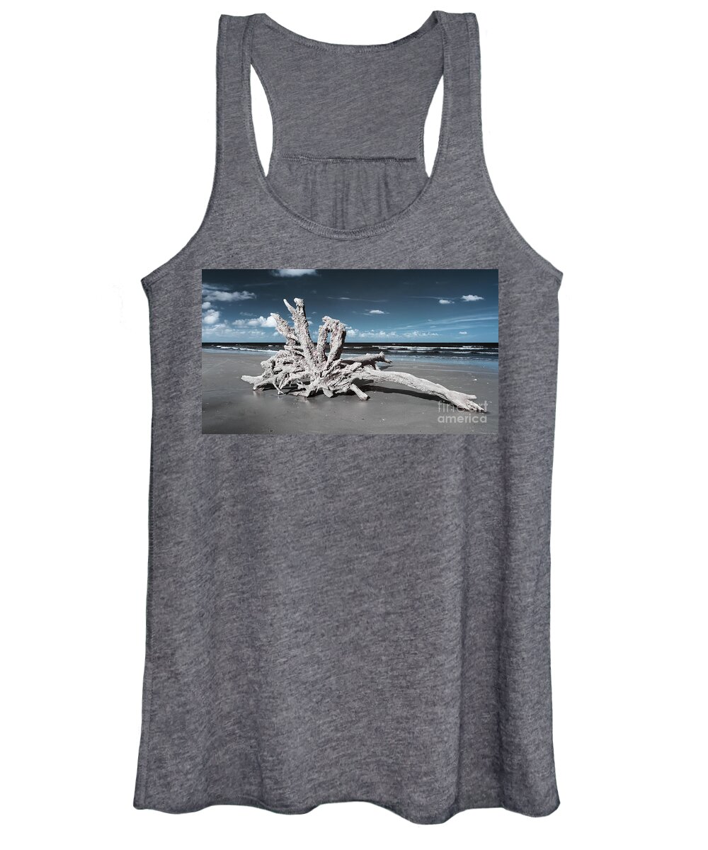 Beaufort Women's Tank Top featuring the photograph Old Bone by Charles Hite