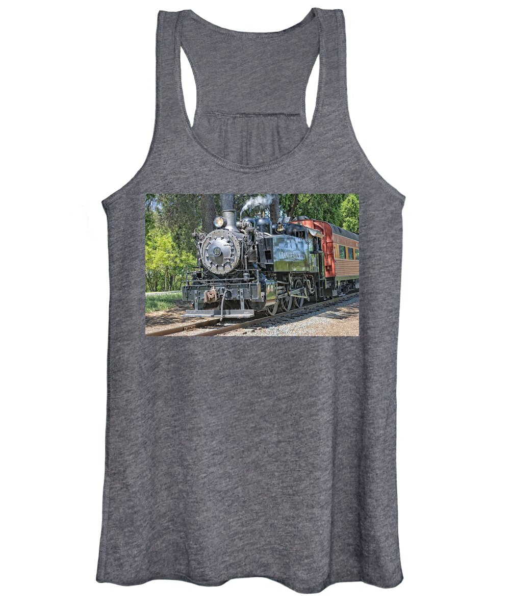 California Women's Tank Top featuring the photograph Old Number 10 by Jim Thompson