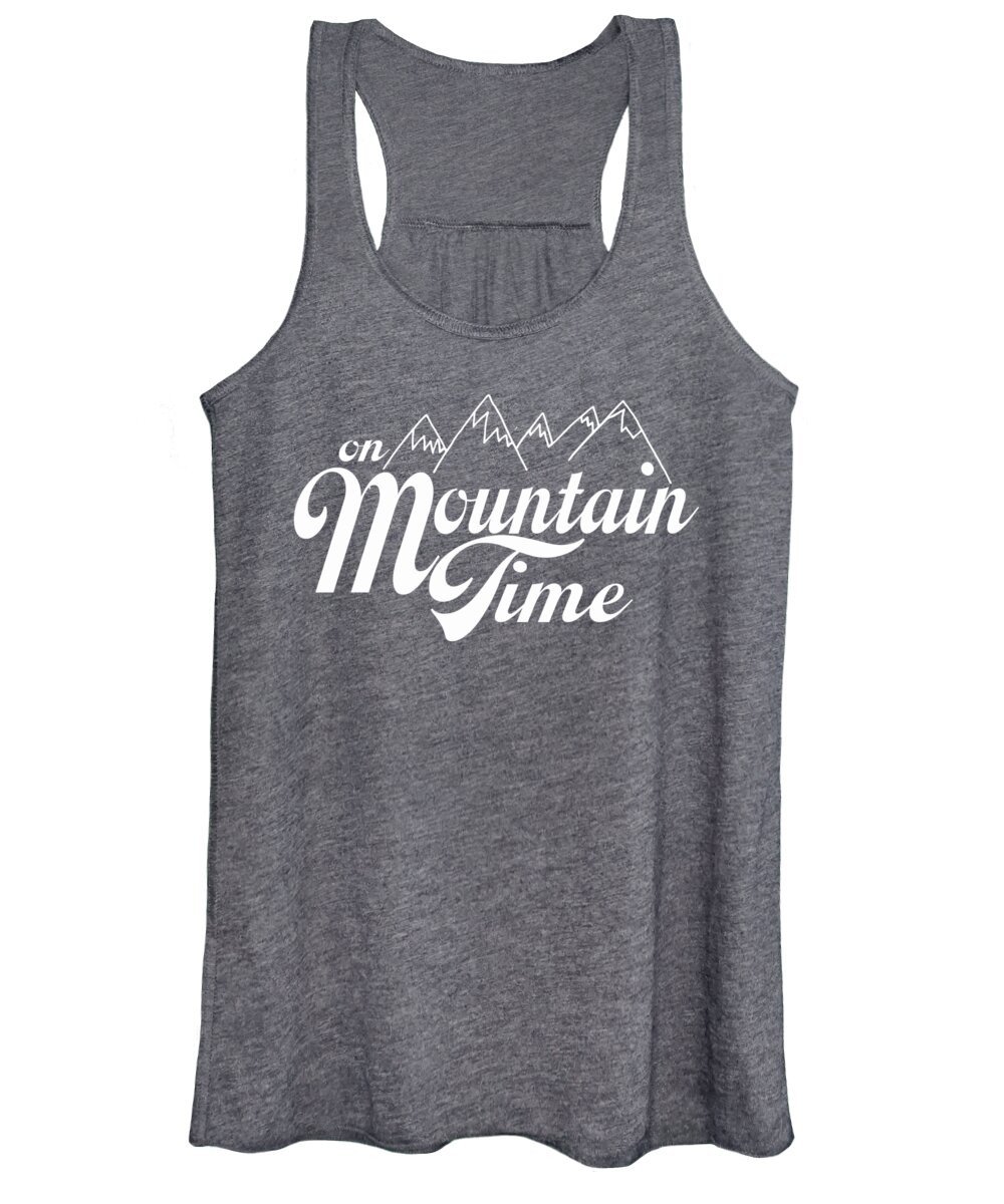 On Mountain Time Women's Tank Top featuring the photograph On Mountain Time by Heather Applegate