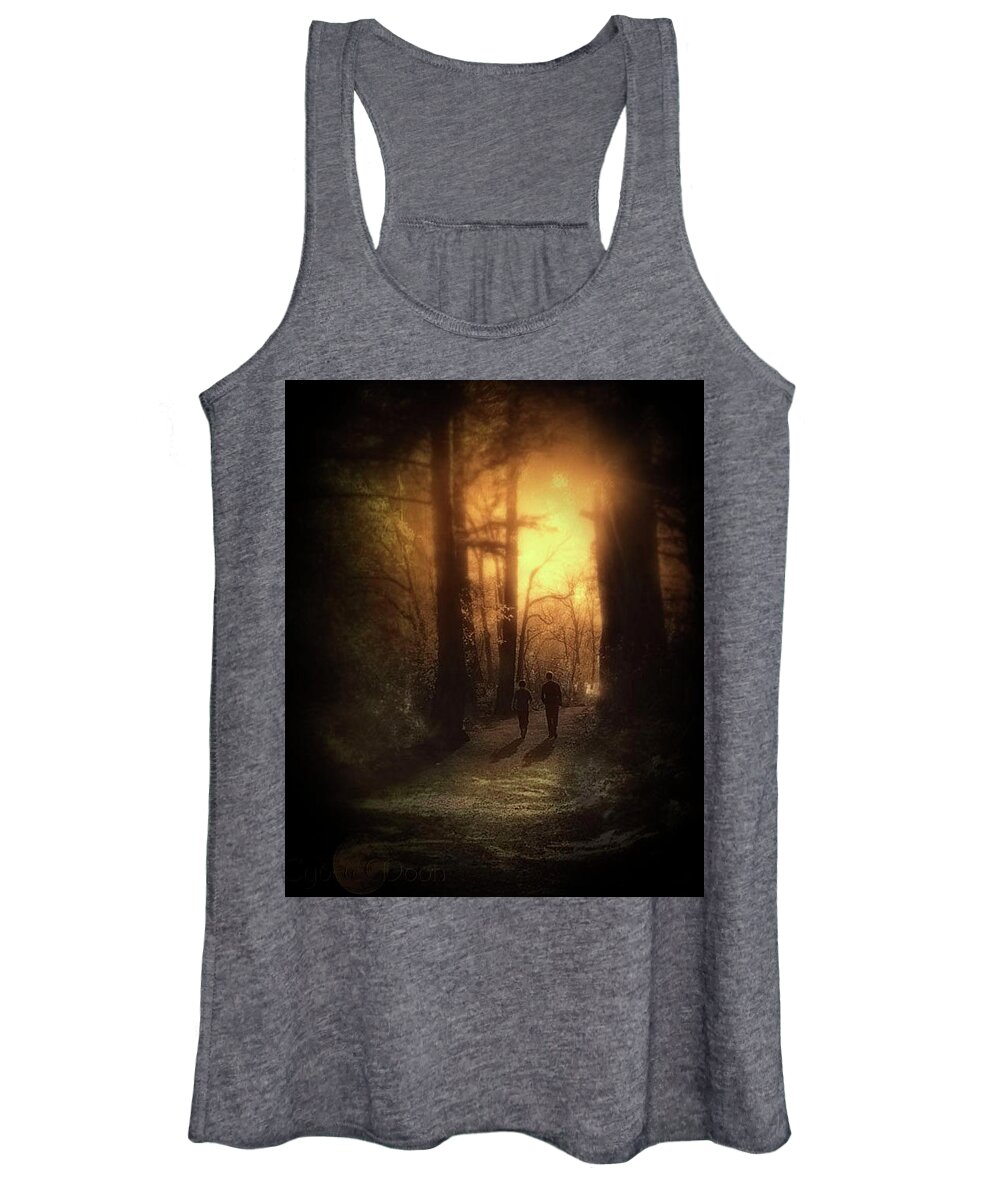  Women's Tank Top featuring the photograph On The Road To Find Out by Cybele Moon