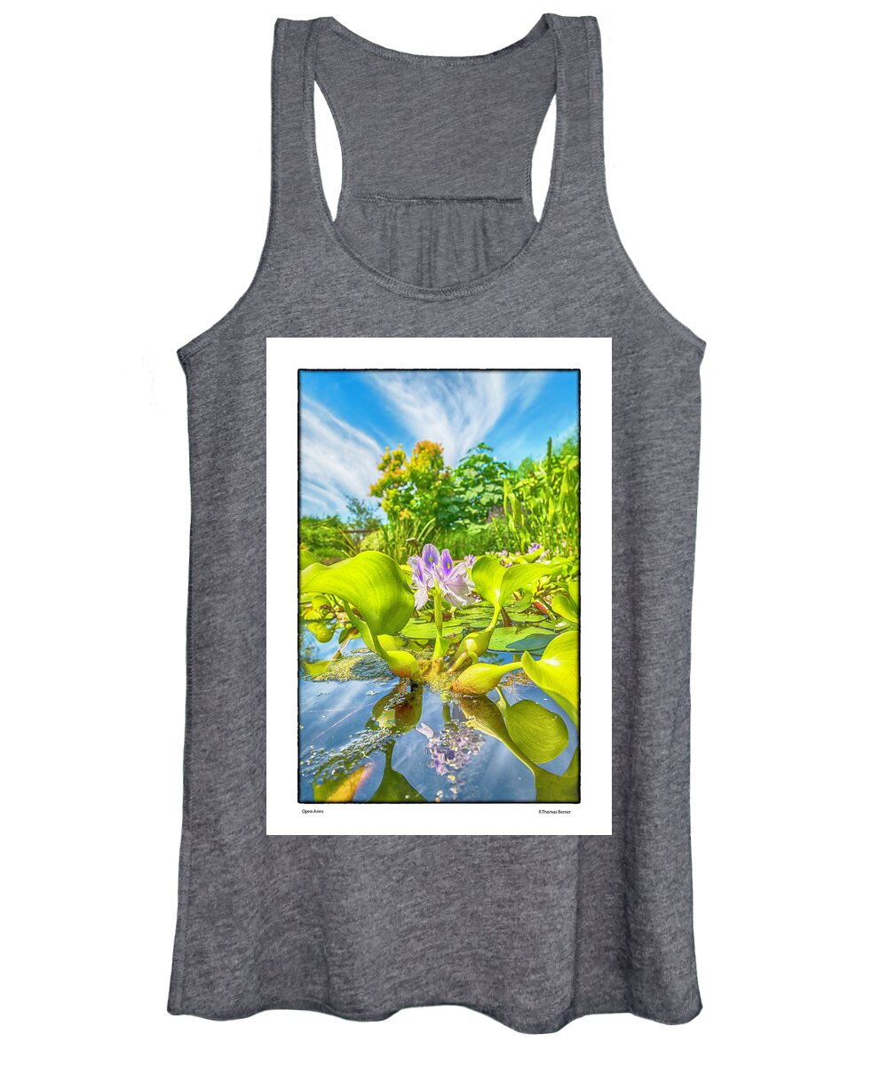 Arboretum Women's Tank Top featuring the photograph Open Arms by R Thomas Berner