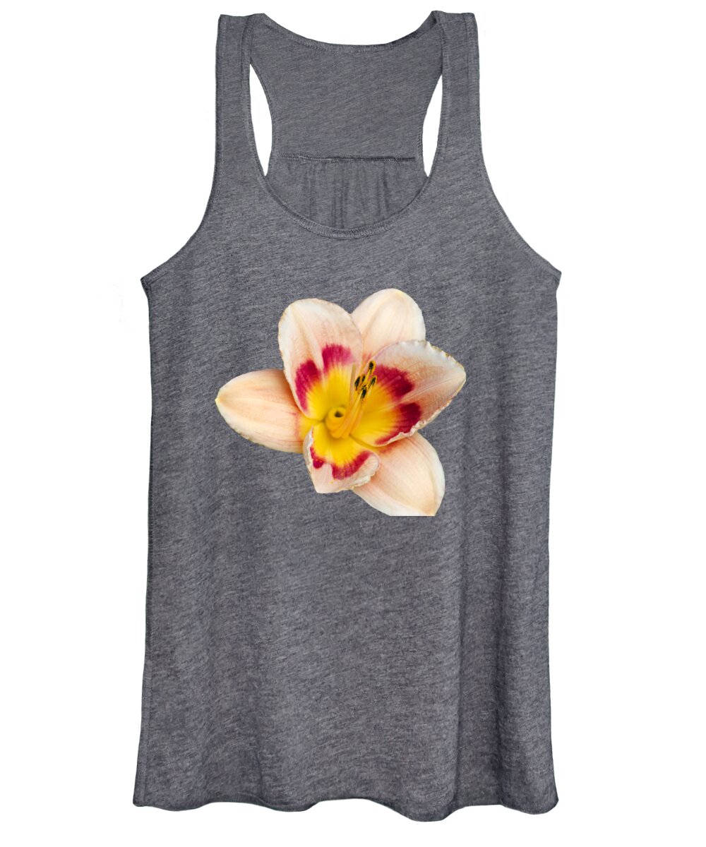 Lilies Women's Tank Top featuring the photograph Orange Daylilies by Christina Rollo