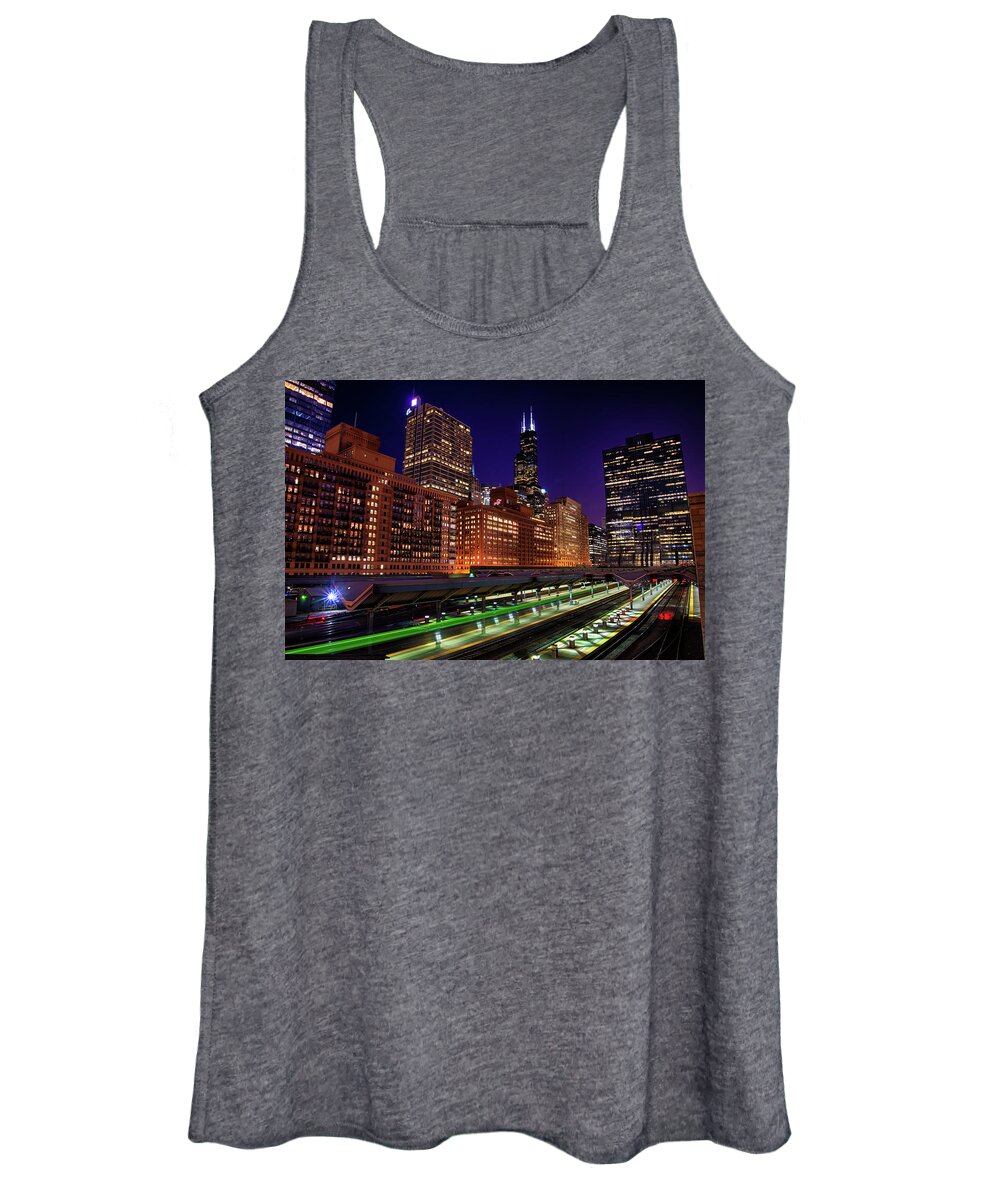 Chicago Women's Tank Top featuring the photograph OTC by Raf Winterpacht