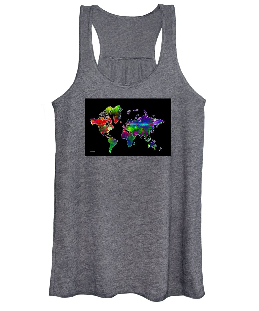 Europe Women's Tank Top featuring the photograph Our Colorful World by Randi Grace Nilsberg