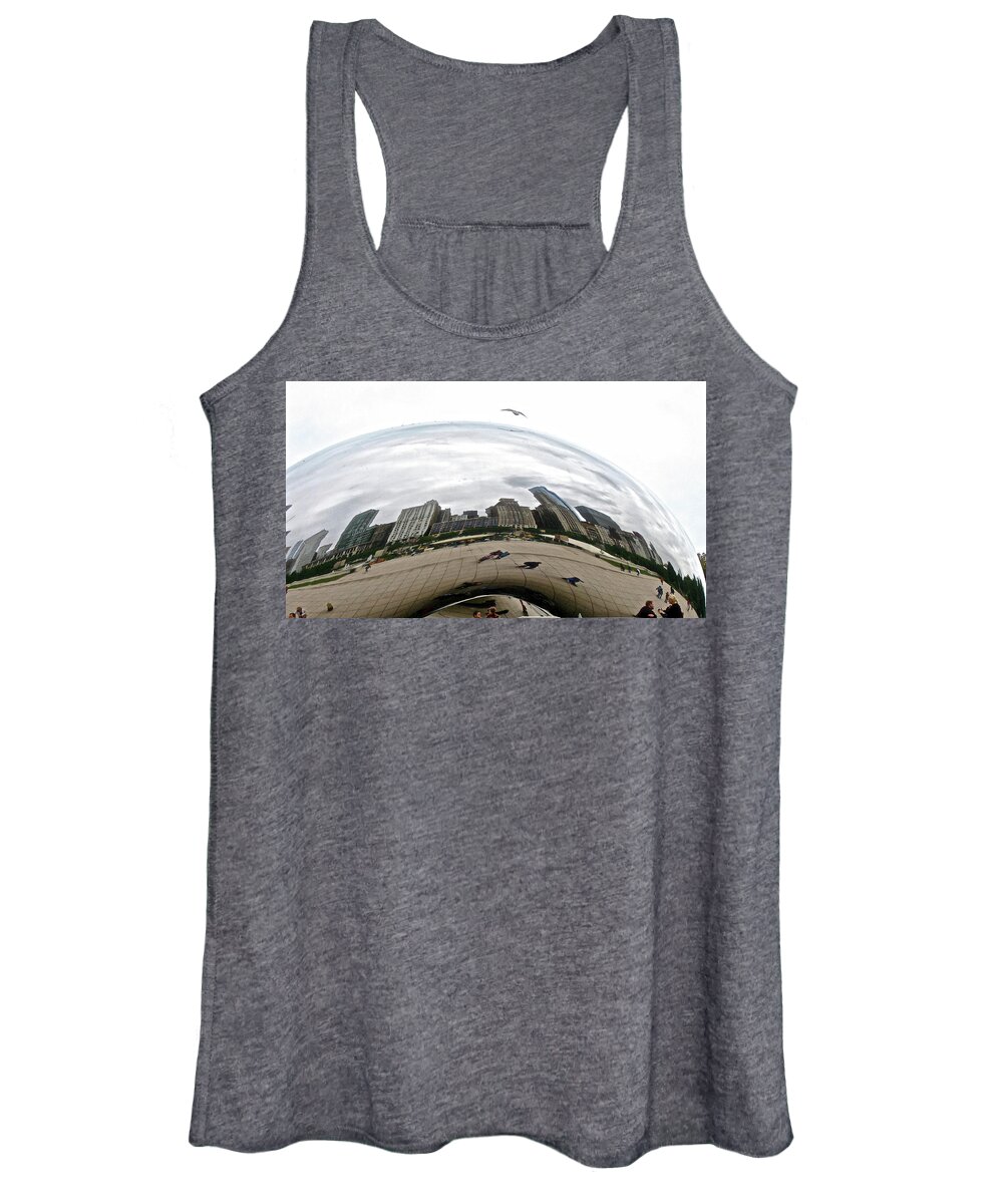 Chicago Women's Tank Top featuring the photograph Out Of This World by Amelia Racca