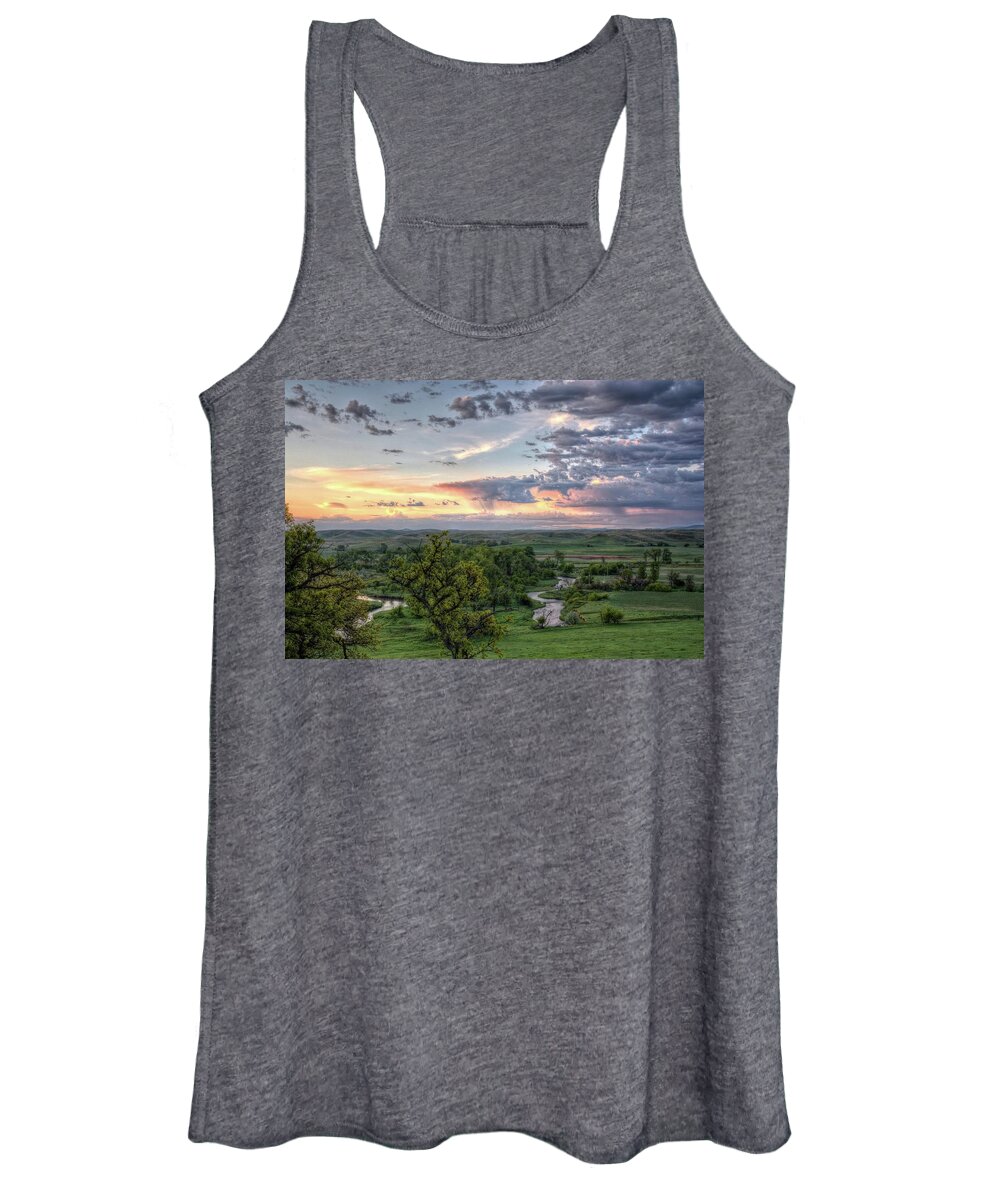 Pastel Women's Tank Top featuring the photograph Pastel Spring Morning by Fiskr Larsen