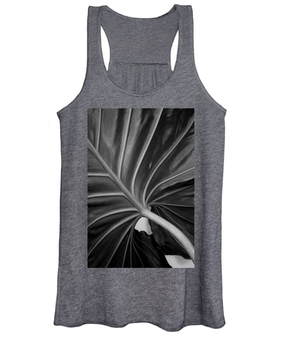 Philodendron Women's Tank Top featuring the photograph Philodendron giganteum by Nathan Abbott