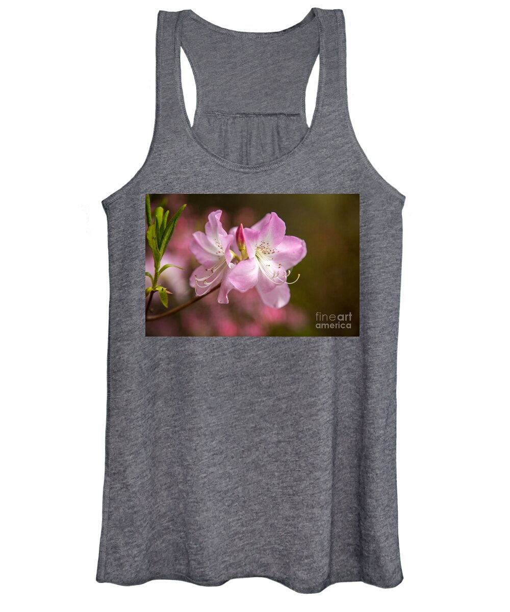 Maine Women's Tank Top featuring the photograph Pink Blossom by Karin Pinkham