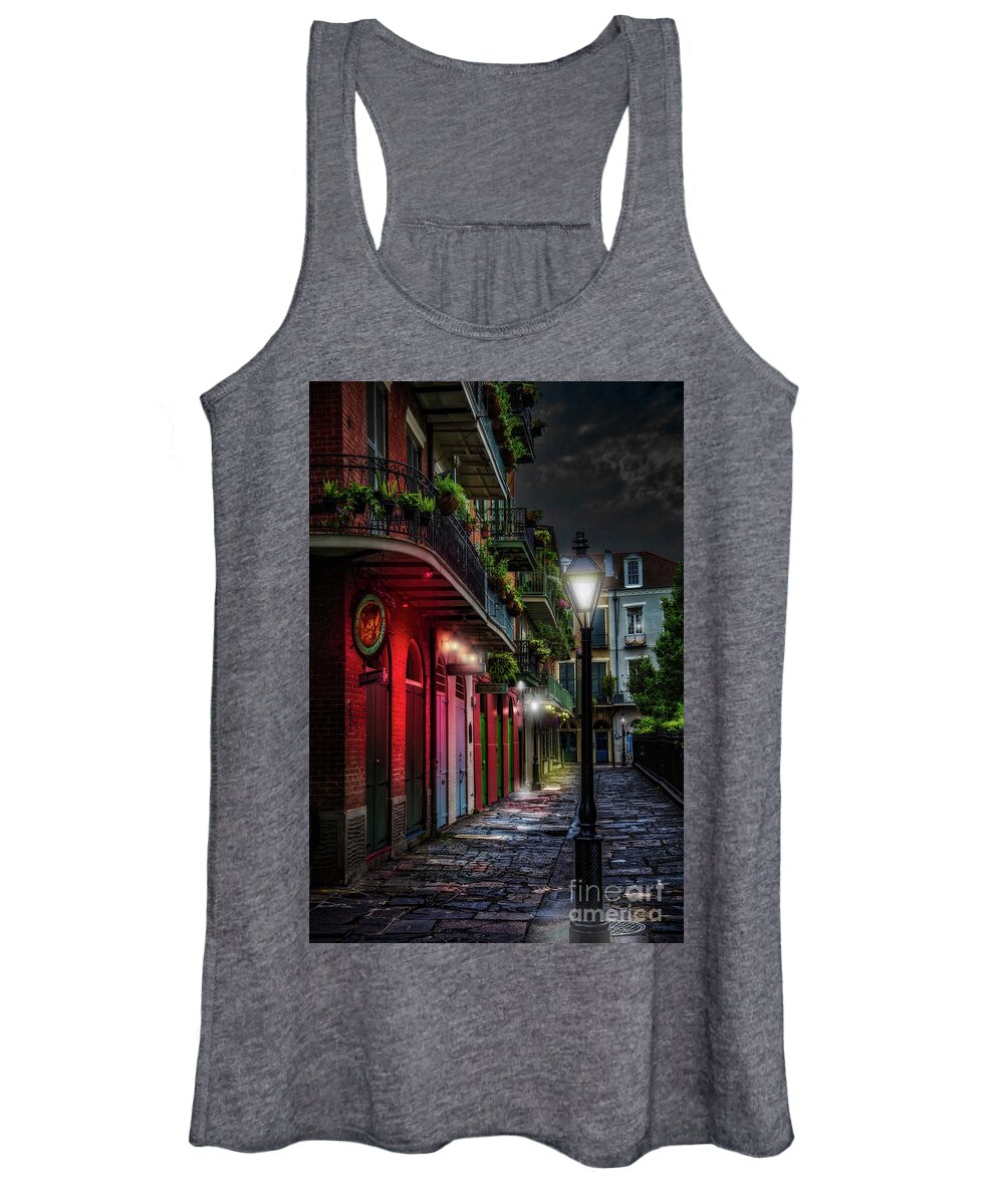 Nola Women's Tank Top featuring the photograph Pirate's Alley by Jarrod Erbe