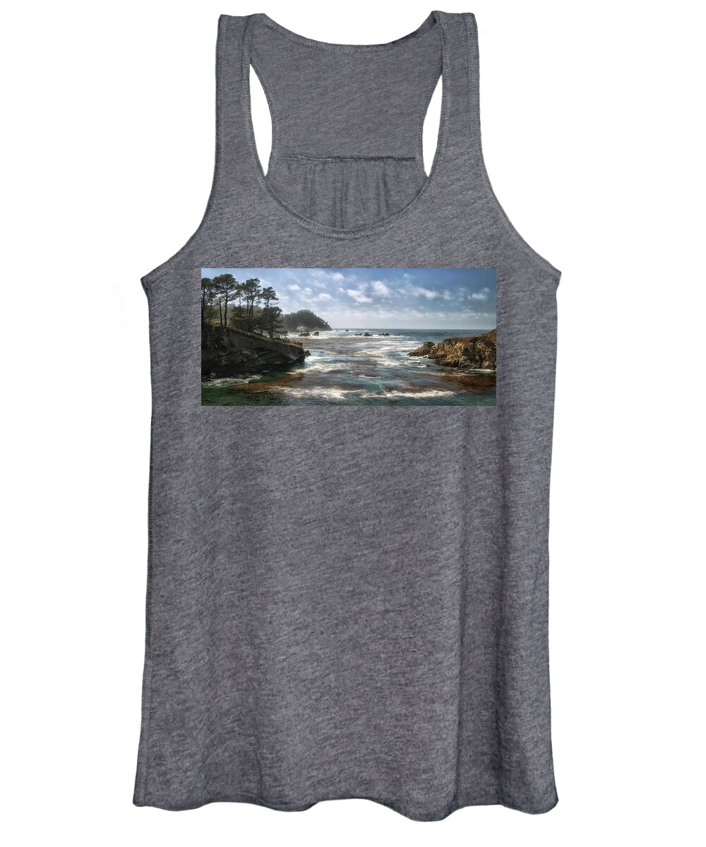 California Women's Tank Top featuring the photograph Point Lobos by Art Cole
