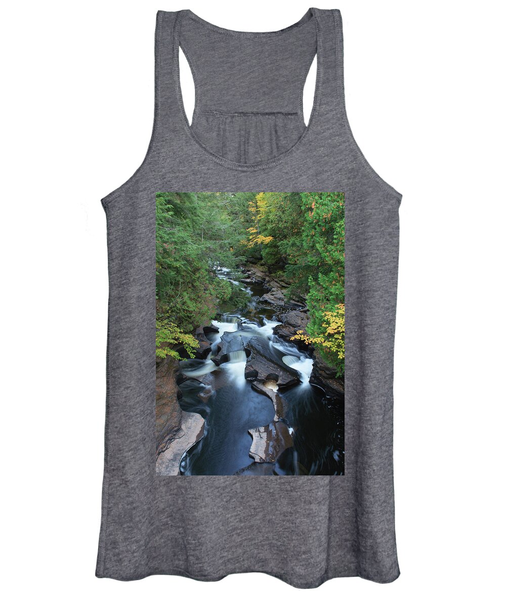  Women's Tank Top featuring the photograph Presque Isle by Paul Schultz