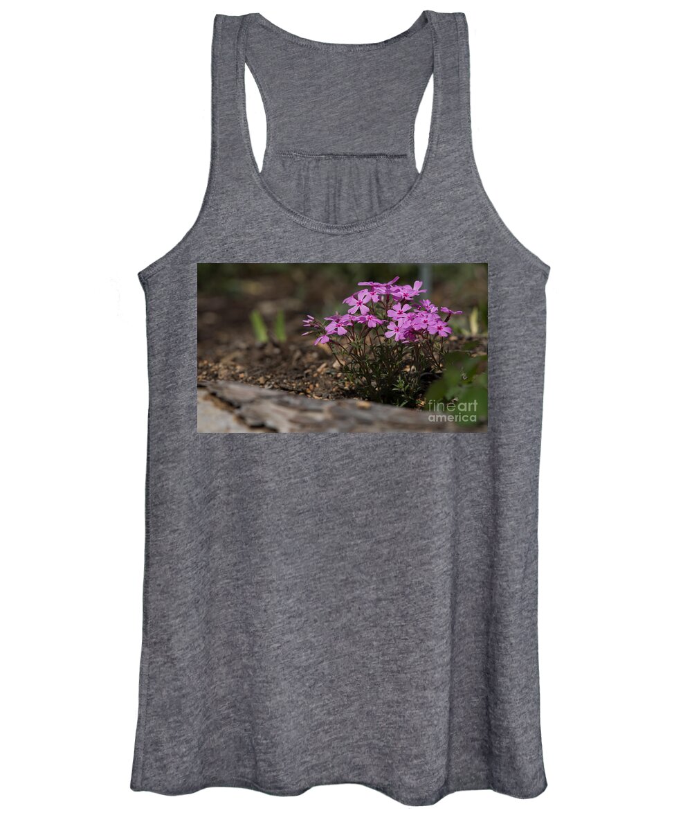 Botanical Gardens Women's Tank Top featuring the photograph Pretty pink by Agnes Caruso