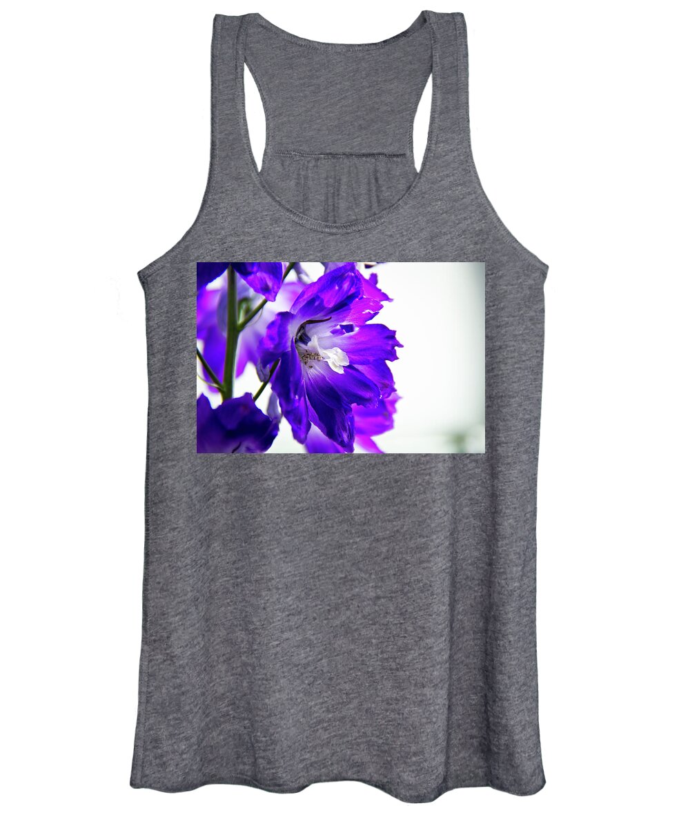 Longwood Gardens Women's Tank Top featuring the photograph Purpled by David Sutton