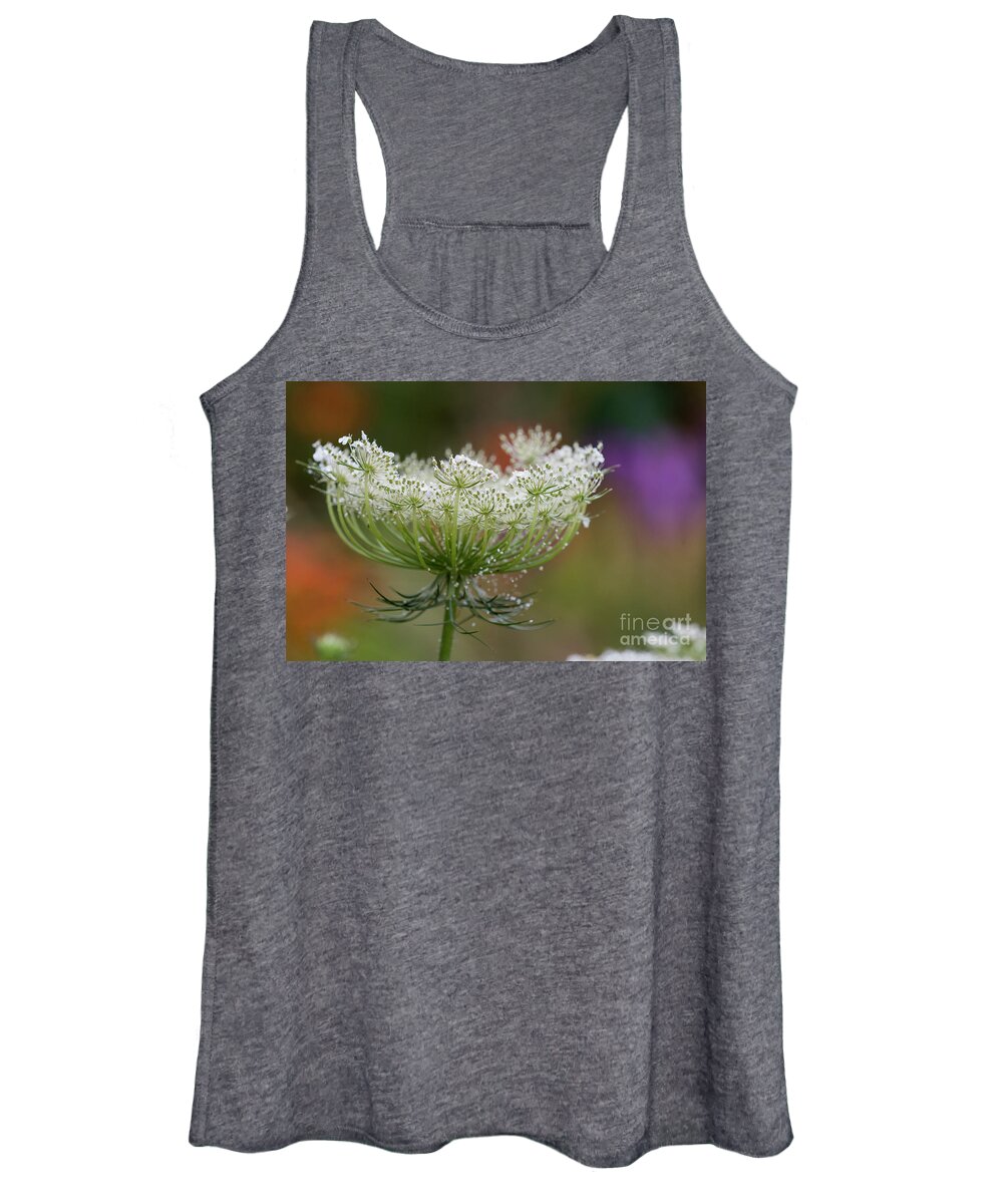 Astoria Women's Tank Top featuring the photograph Queen Anne's Lace by Robert Potts